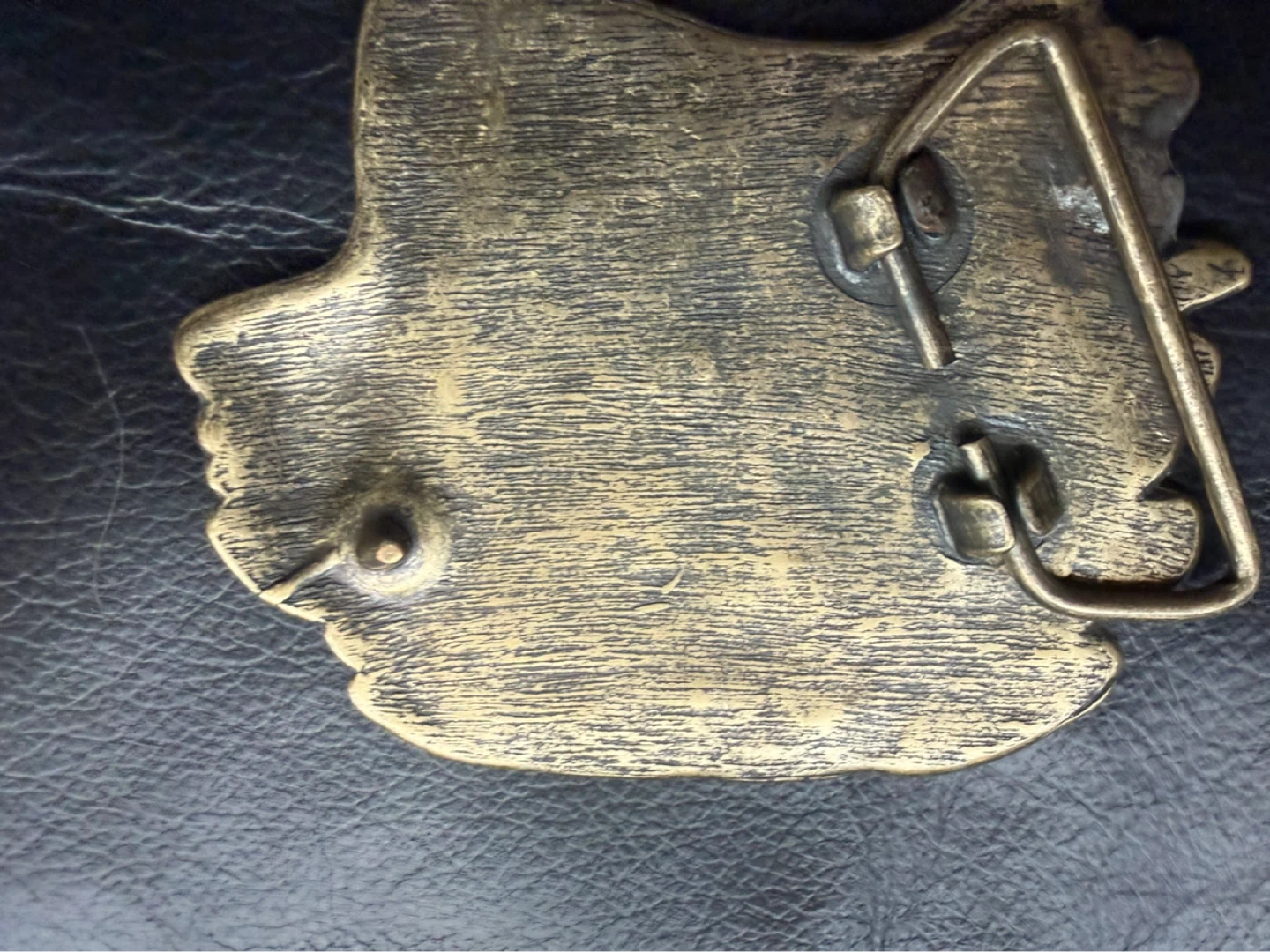 Vintage Native American Chief Belt Buckle Set - photo 2
