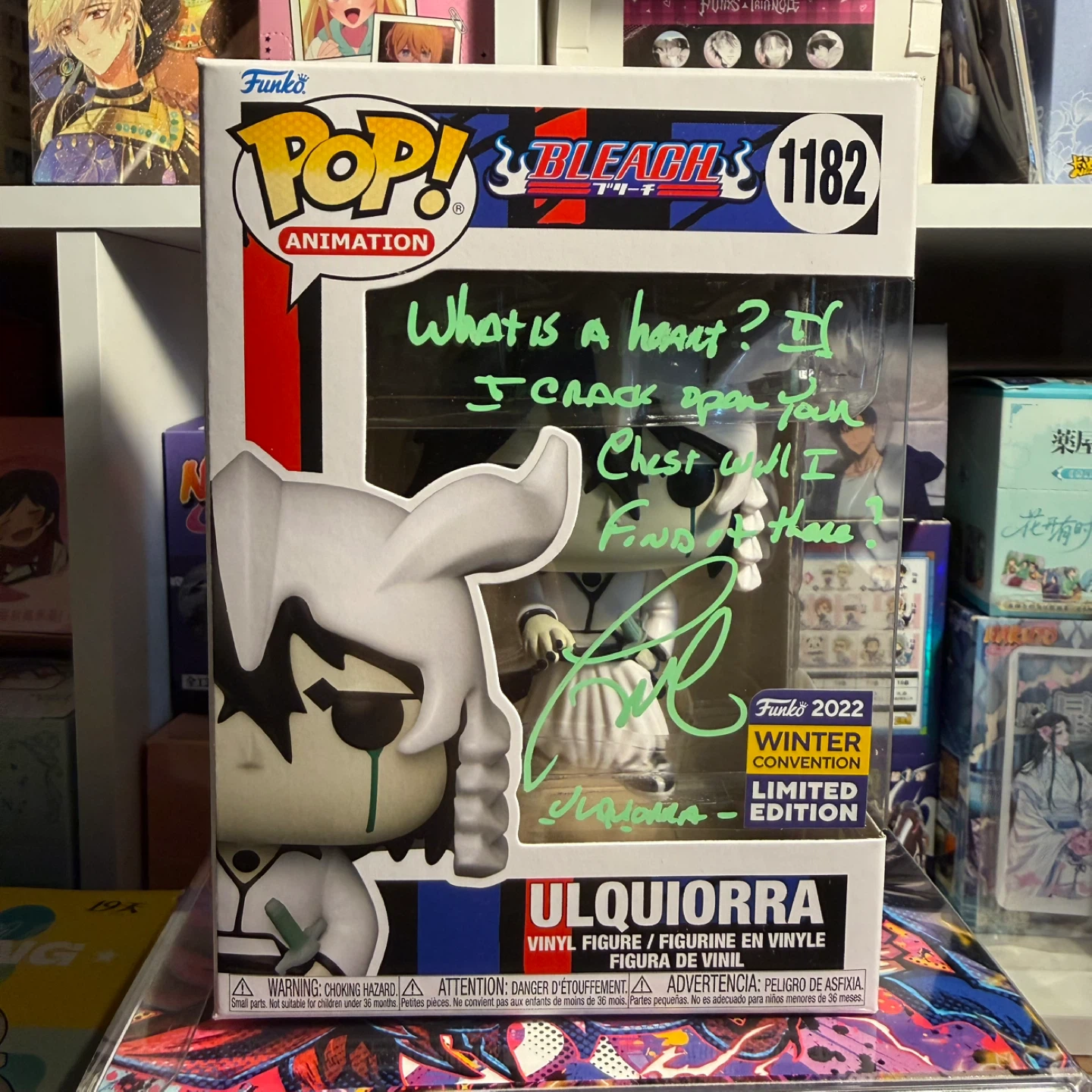 Funko Pop! Animation Bleach Ulquiorra #1182 Signed