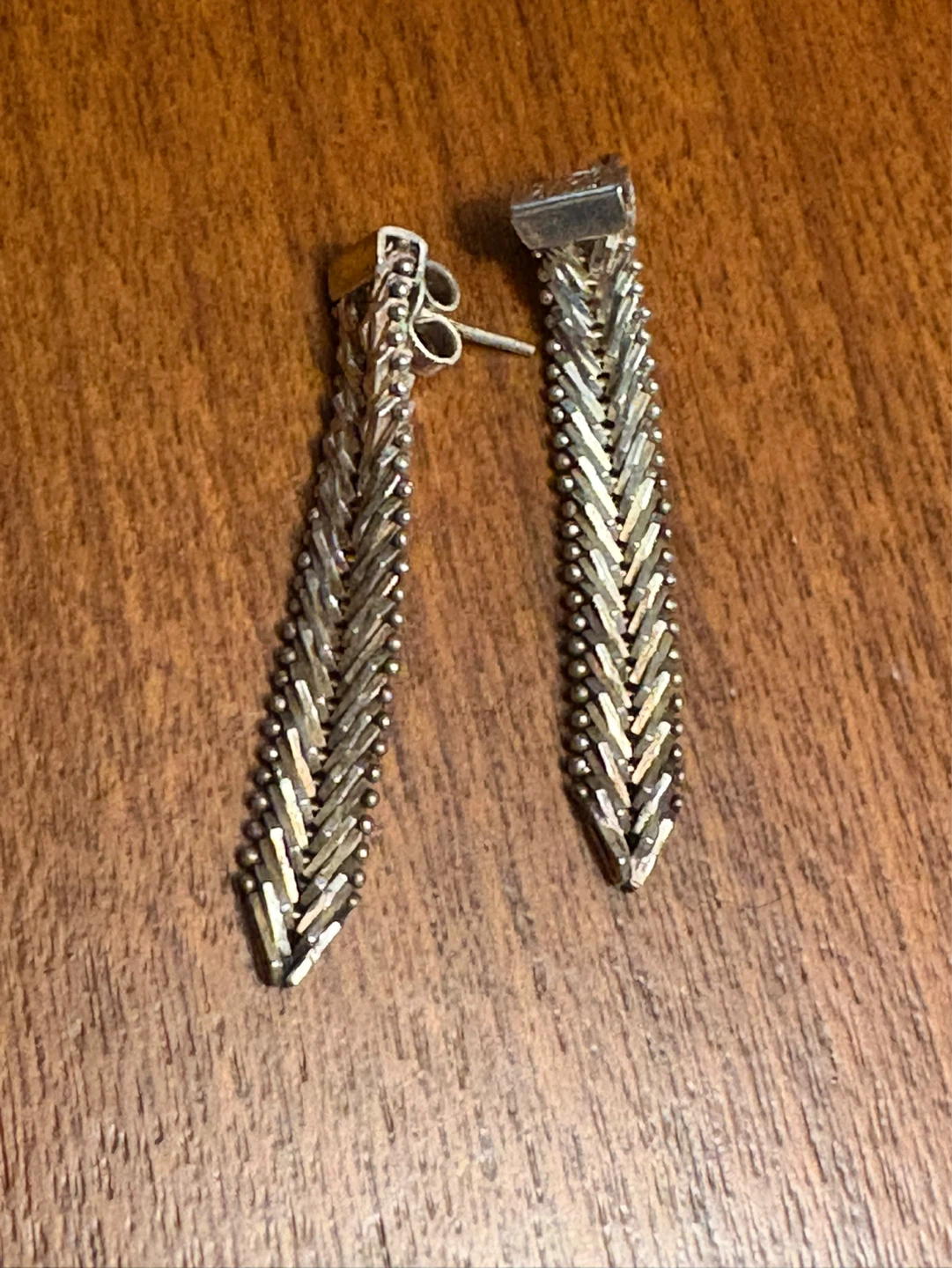 Sterling Silver Dangle Earrings - photo 2