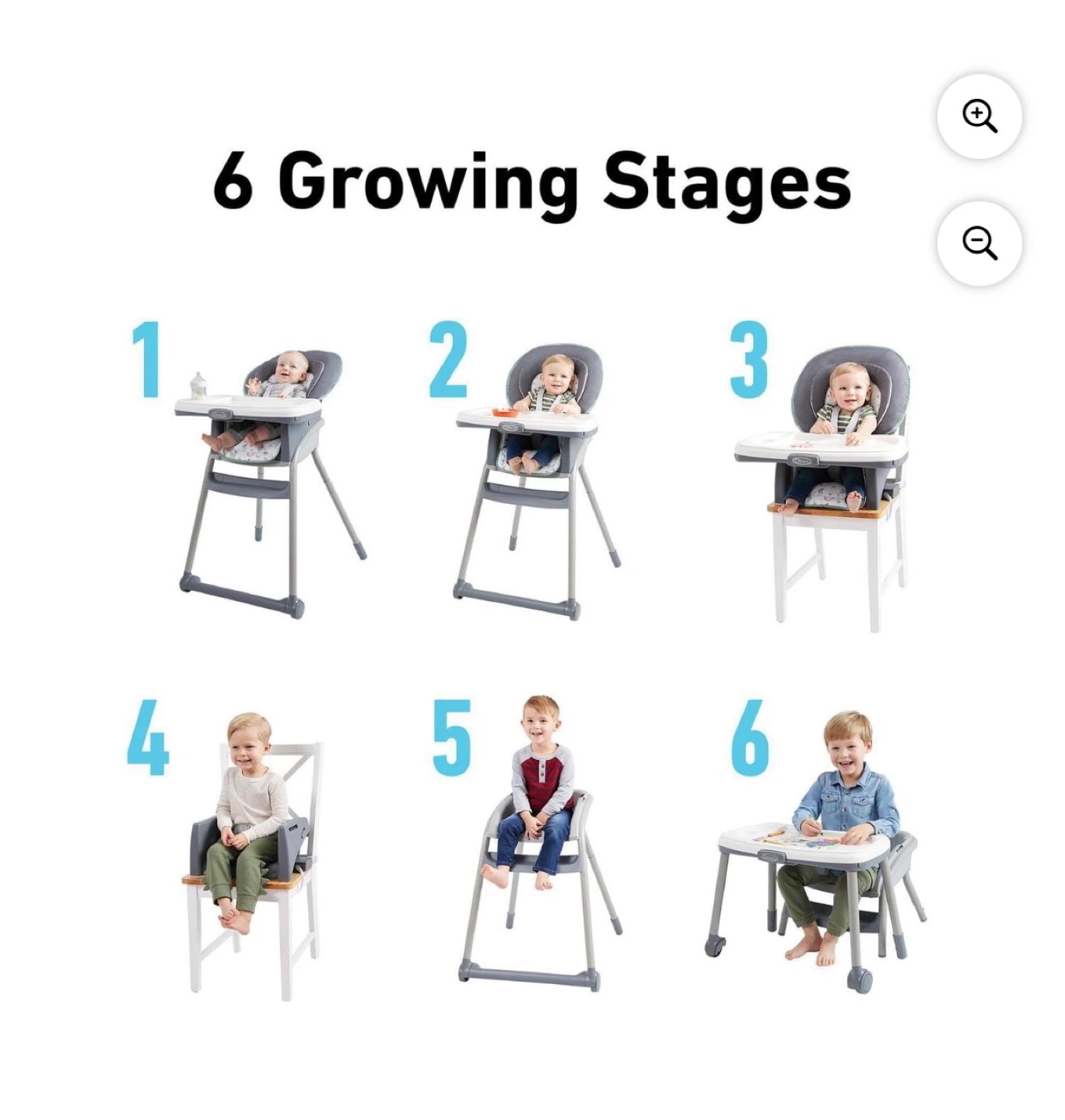 Graco Table2Table LX 6-in-1 Highchair - photo 3