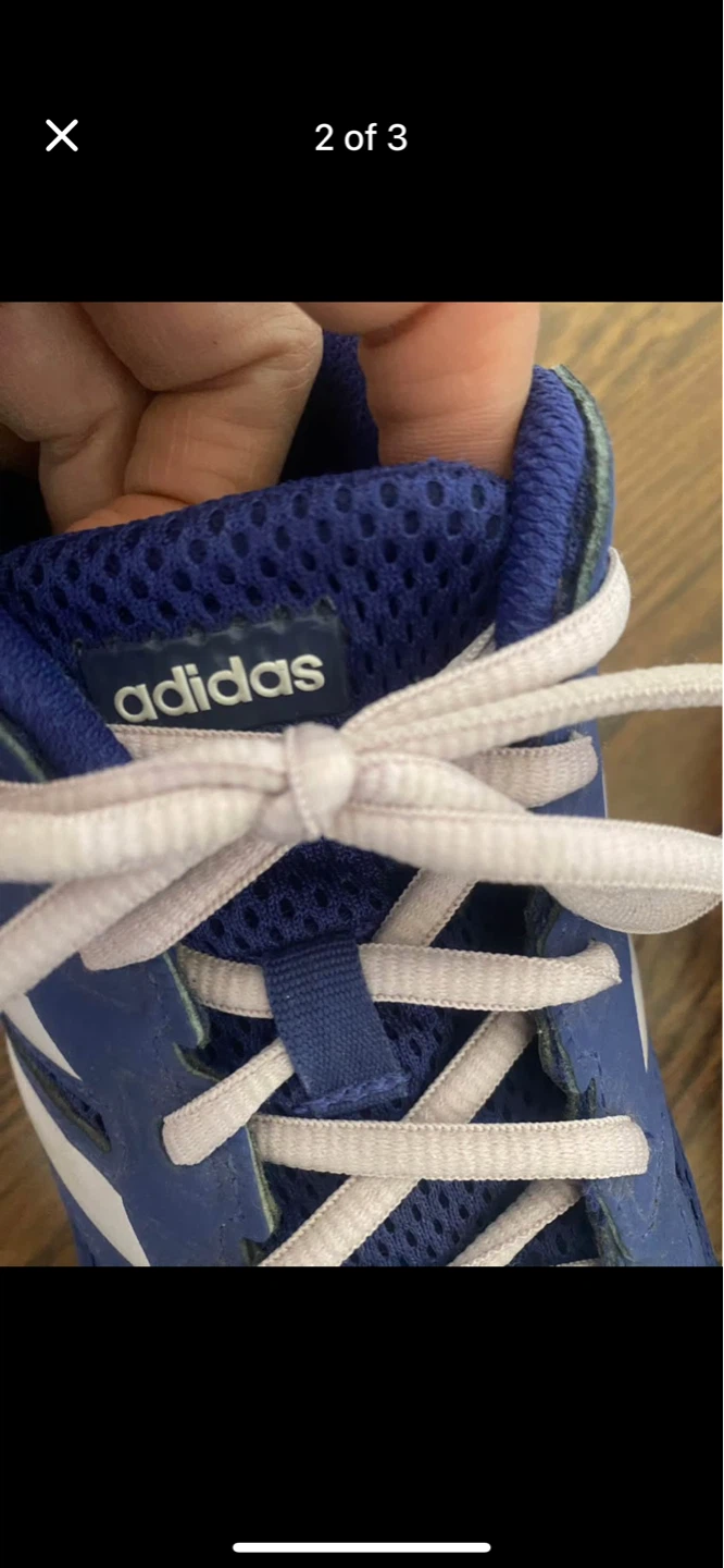 Adidas blue running shoes size 6 US Women's - photo 2