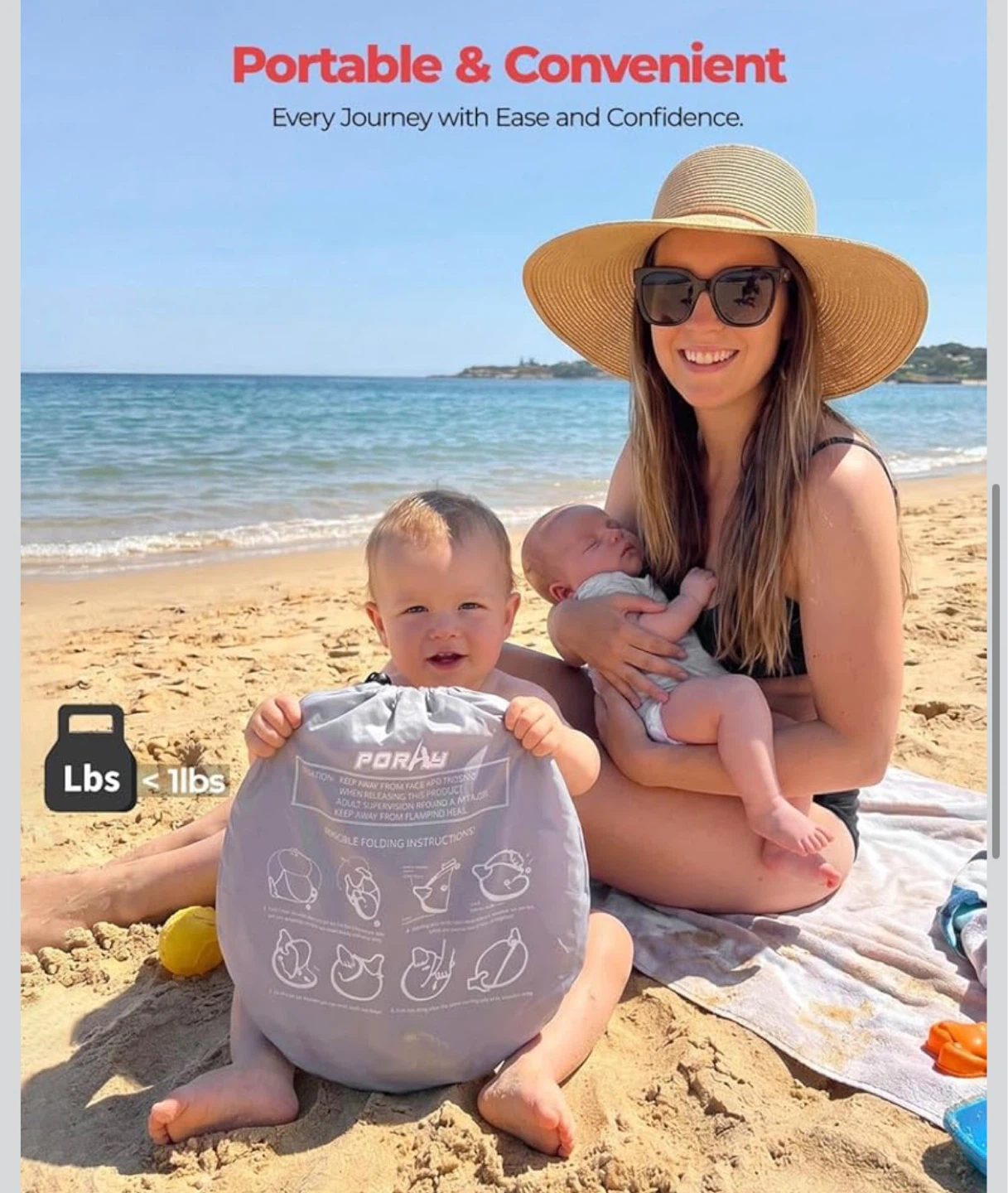 NEW Portable Baby Beach Tent - photo 5