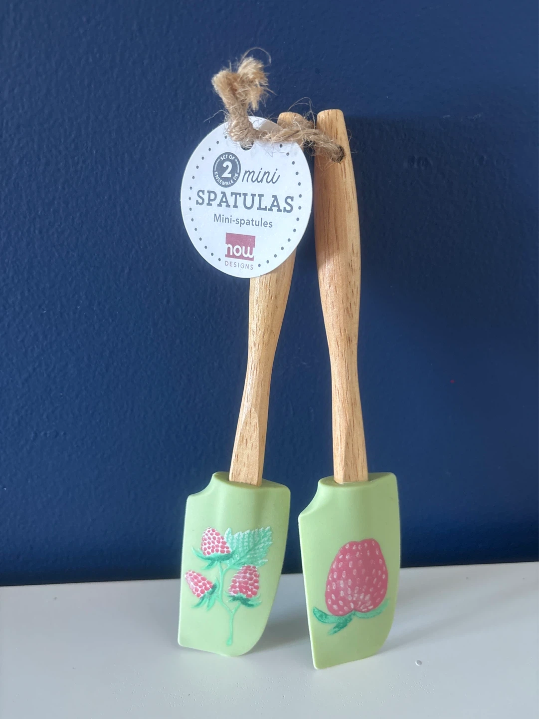 NOW Designs 2 Mini Spatulas - Berry Patch
