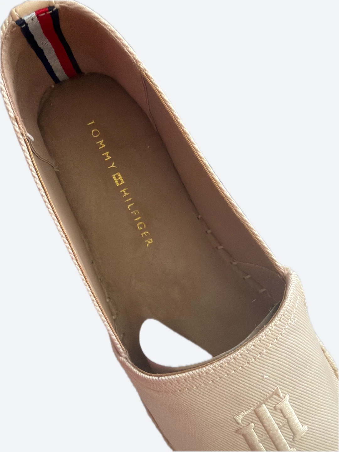 Tommy Hilfiger Women's Espadrille Flats Size 8.5 M Light Natural - photo 3