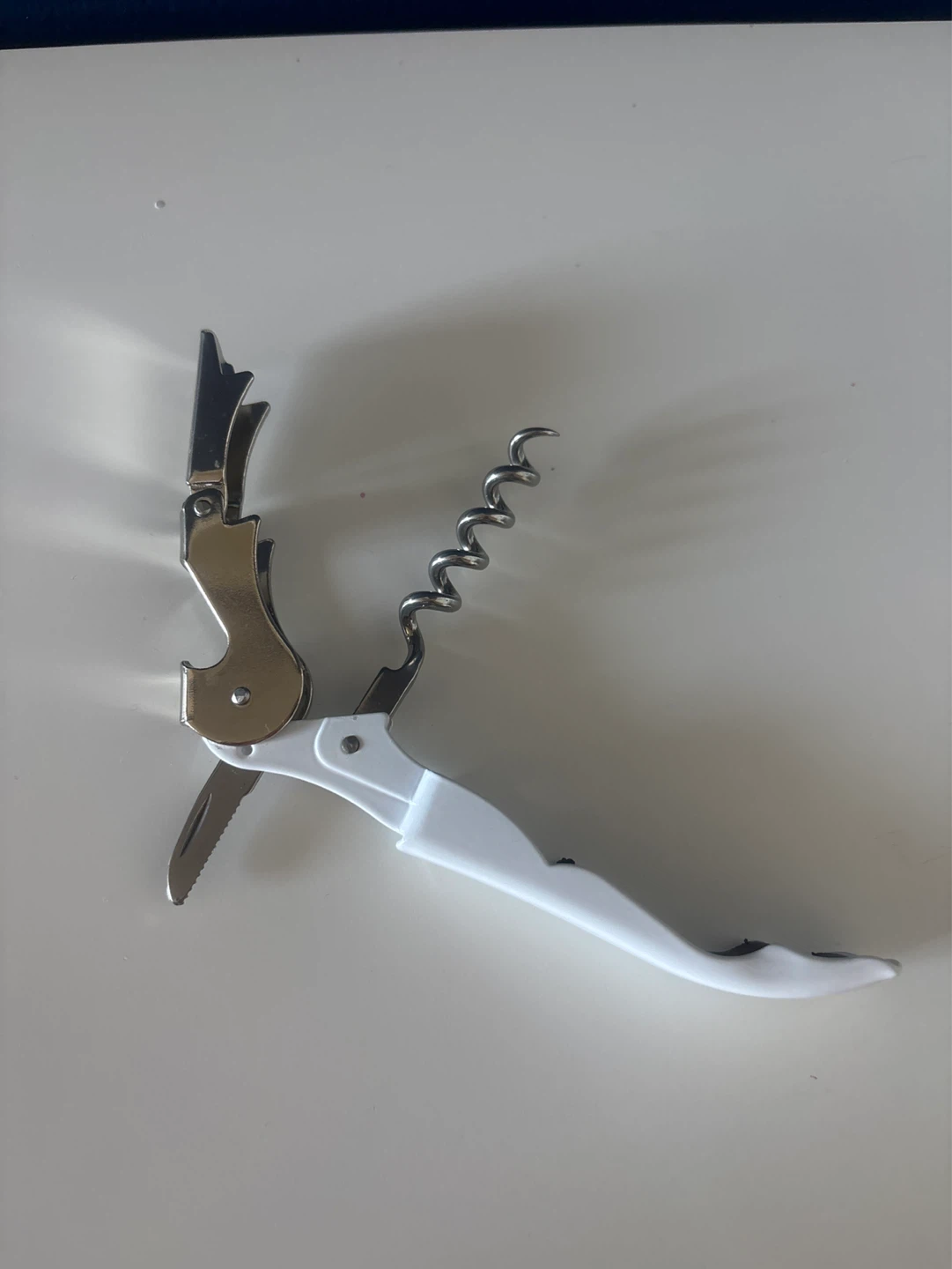 Corkscrew with Foil Cutter and Bottle Opener - photo 2