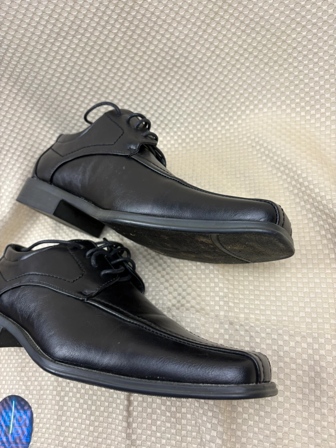 BRAVO Men Dress Shoe Oxford with Square Moc Toe size 10.5 - photo 3