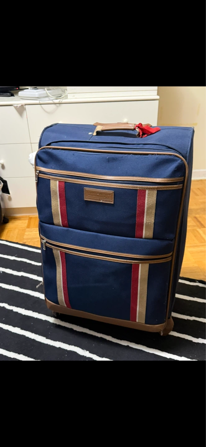 Tommy Hilfiger Navy Blue Suitcase Luggage