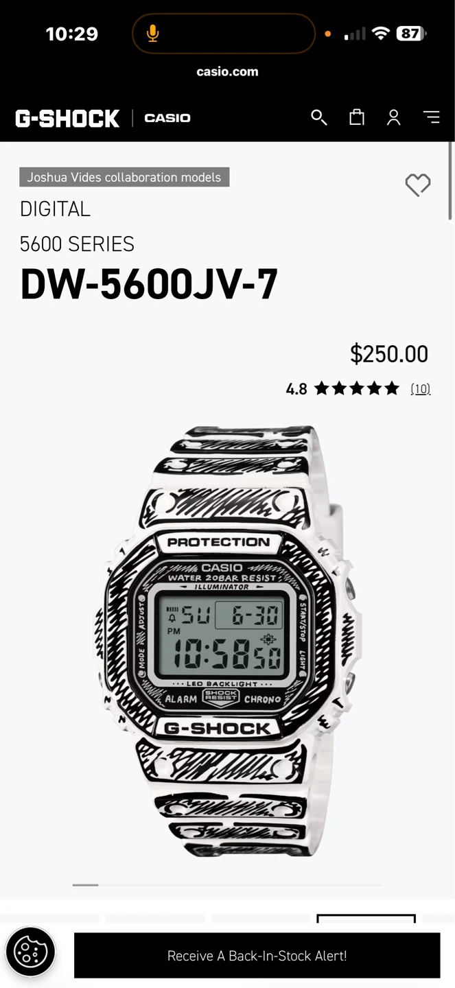 Casio G-Shock DW-5600JV-7 Digital Watch - photo 4