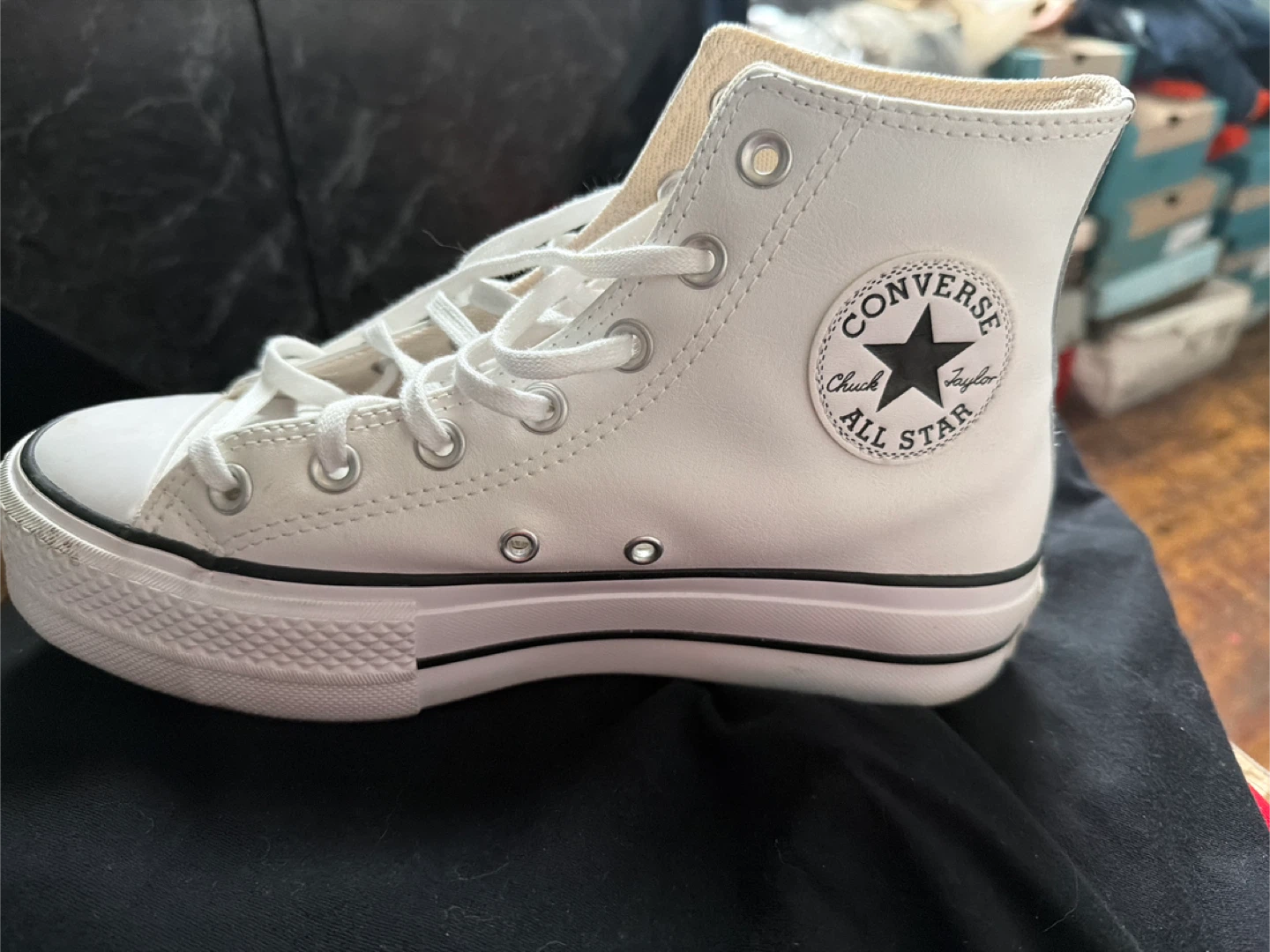 Converse All Star High Top Sneakers - White