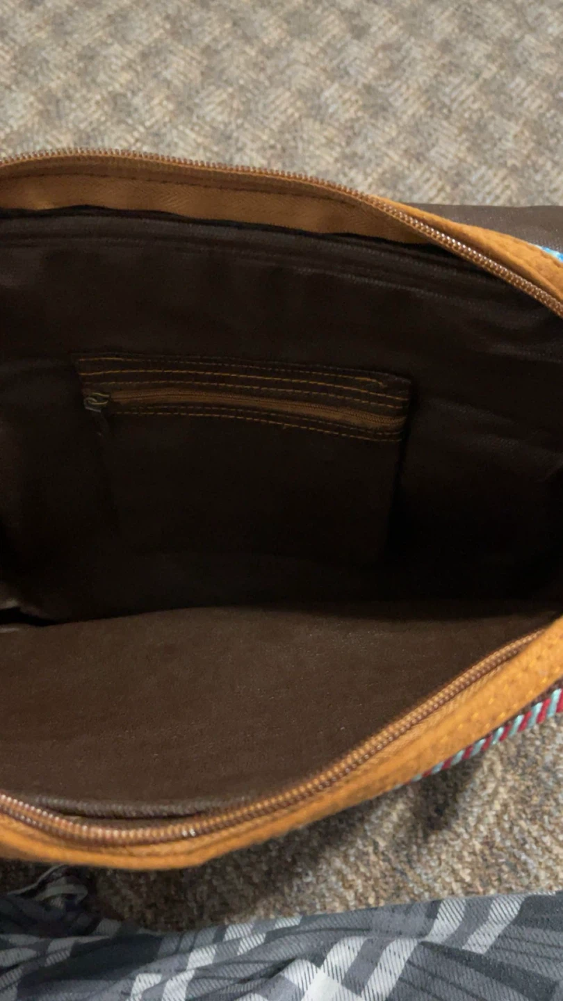 Striped Crossbody Bag - photo 3