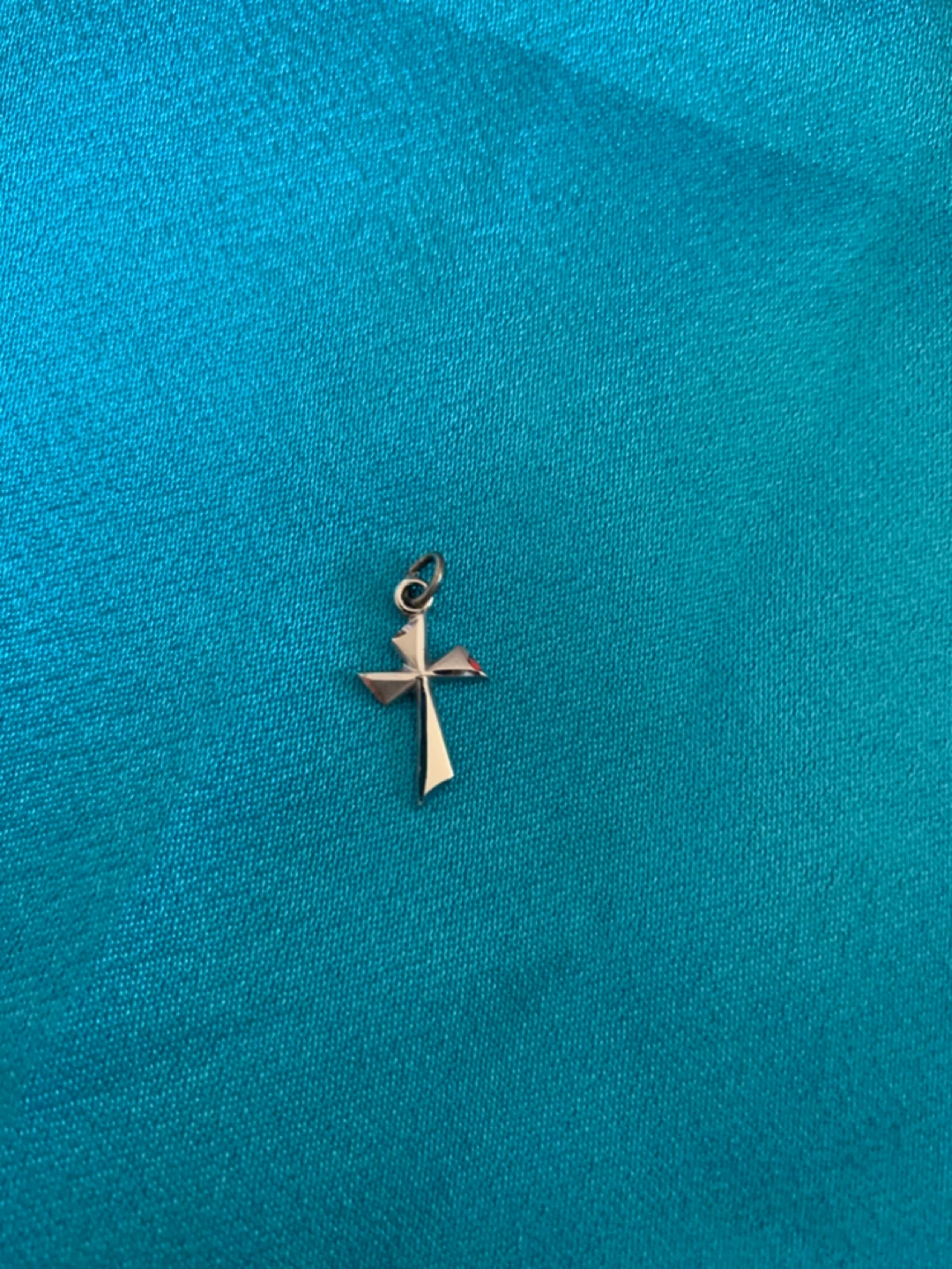 Silver sterling Cross Pendant Charm(925) - photo 2