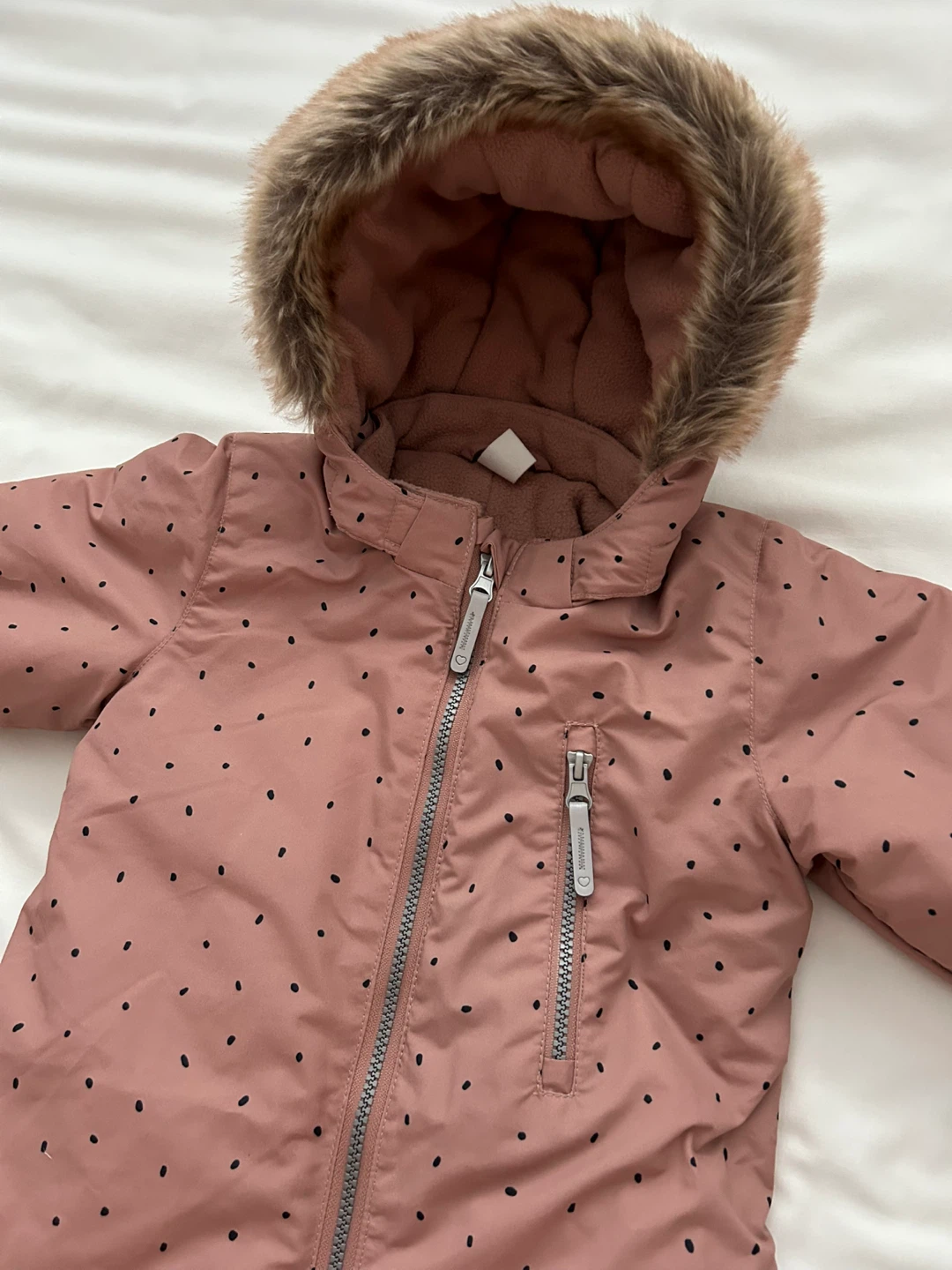 H&M Baby Snowsuit with Mittens and Booties - 12-18 Months - photo 2