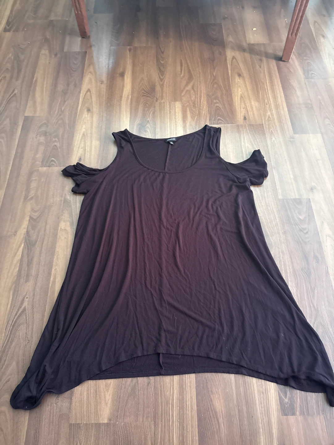 Torrid Cold Shoulder Tunic Top - Size 2