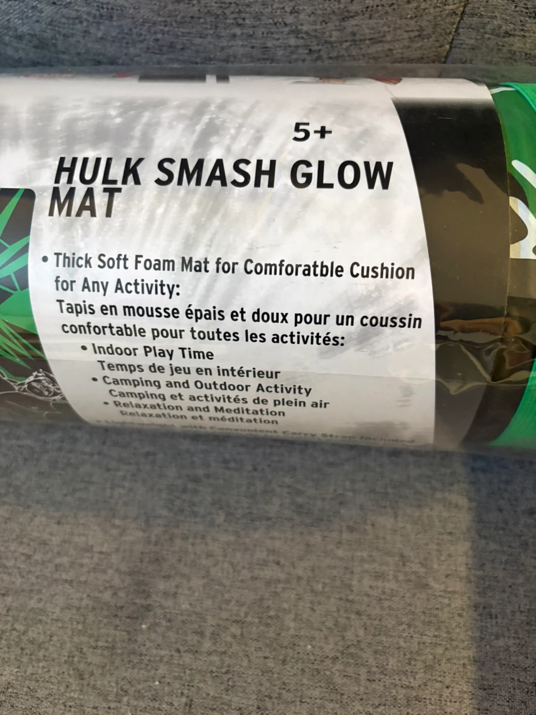 Marvel Avengers Hulk Smash Glow Mat - photo 3