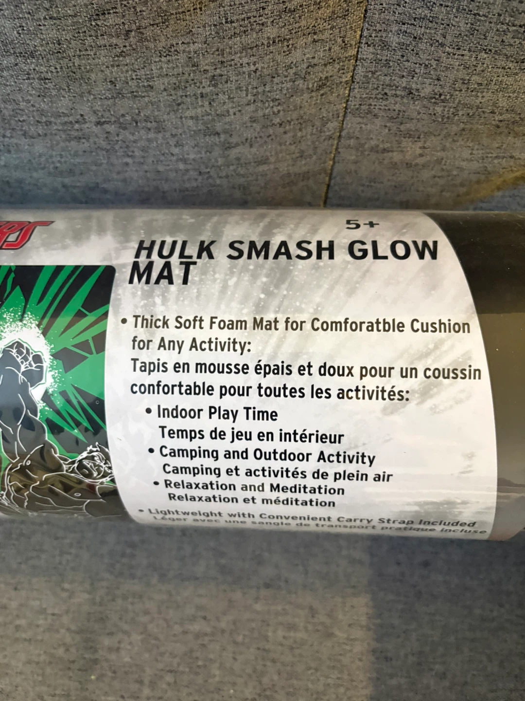 Marvel Avengers Hulk Smash Glow Mat - photo 2