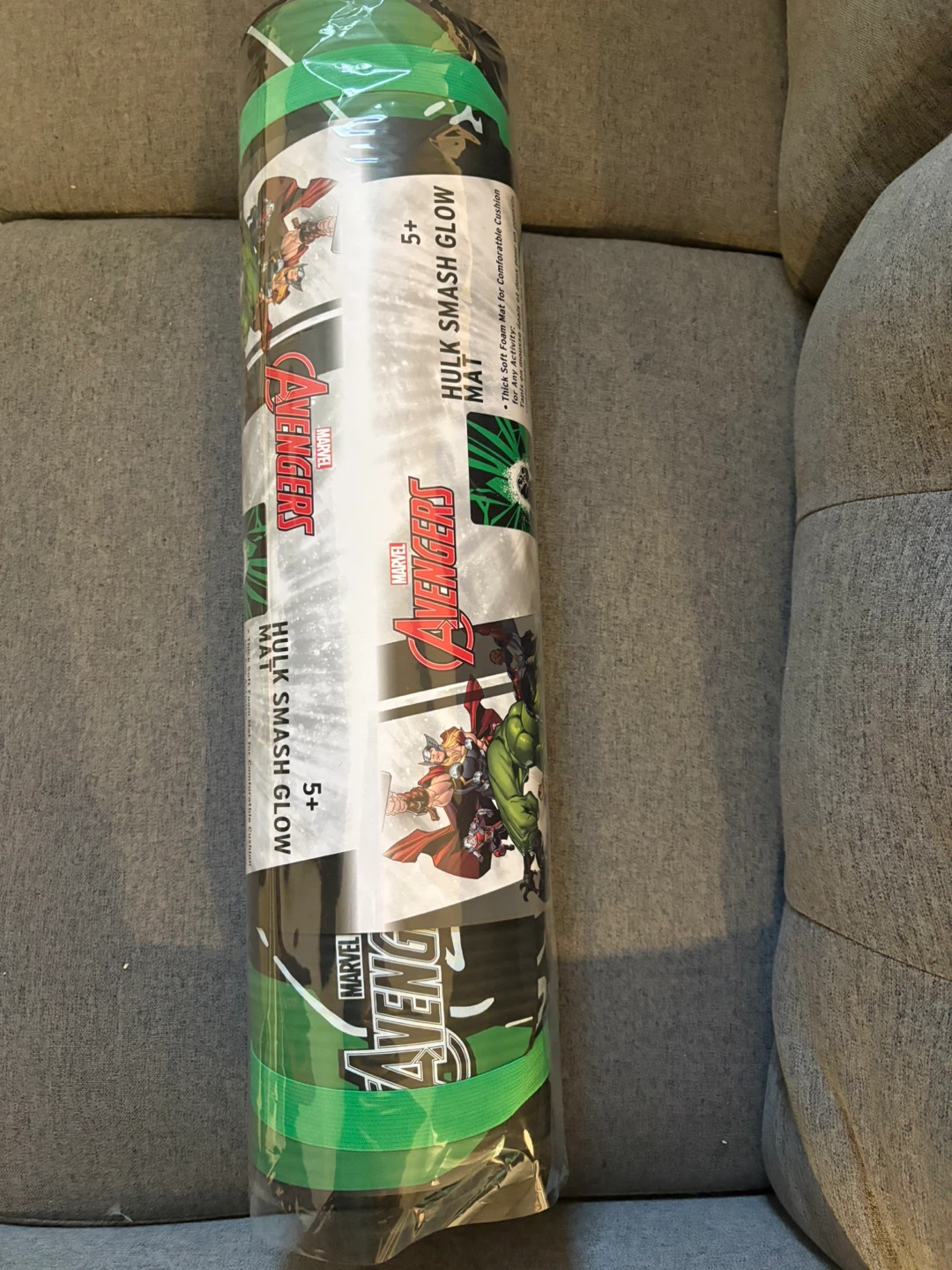 Marvel Avengers Hulk Smash Glow Mat
