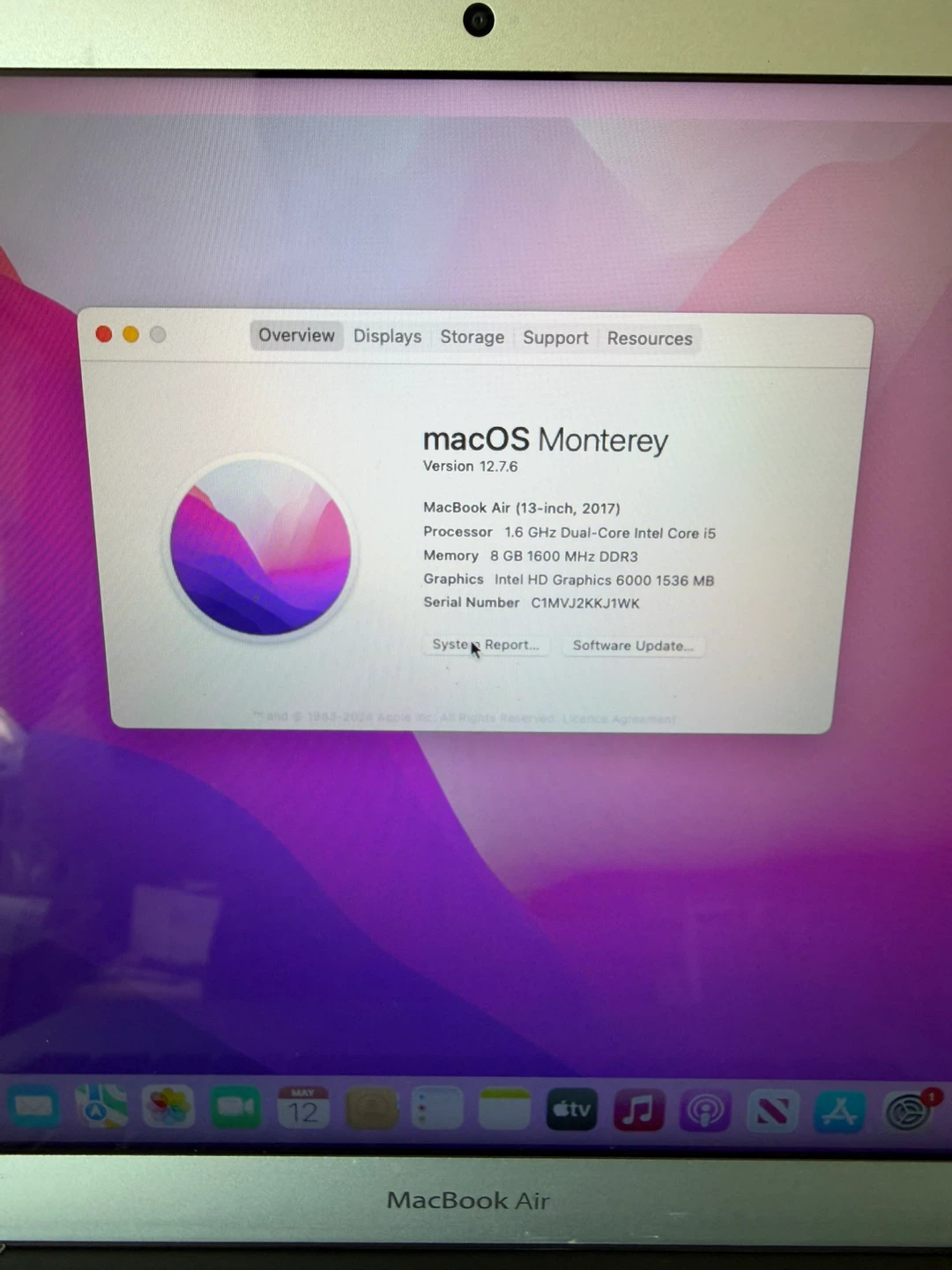 MacBook Air 13" 2017/8GB RAM/128GB SSD/Low Battery Cycle - photo 2