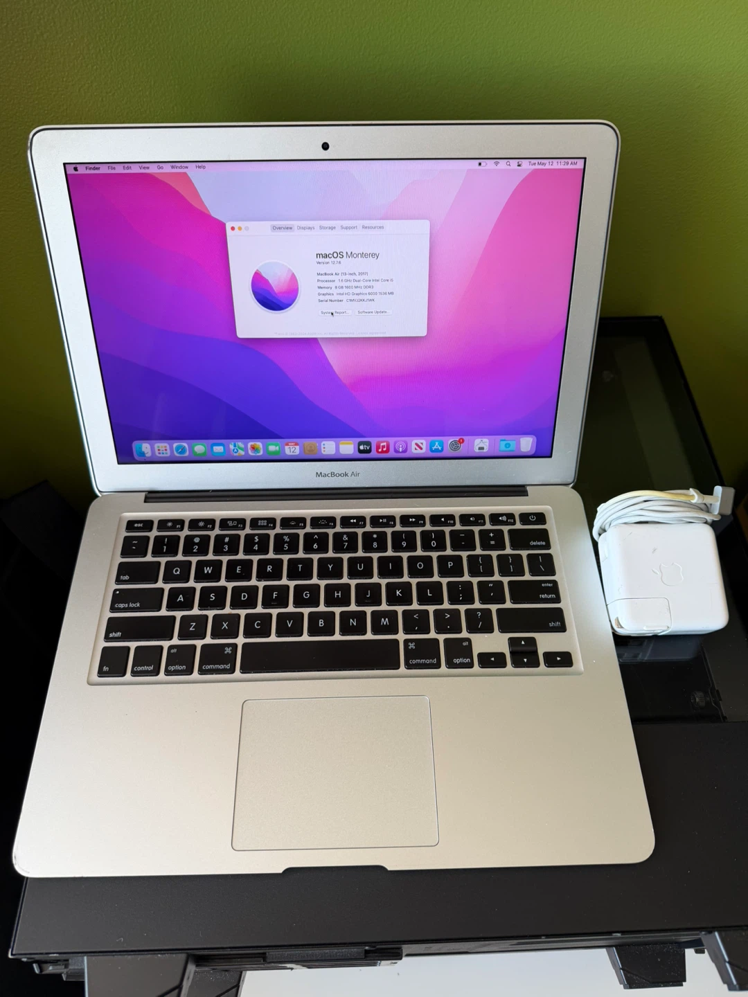 MacBook Air 13" 2017/8GB RAM/128GB SSD/Low Battery Cycle