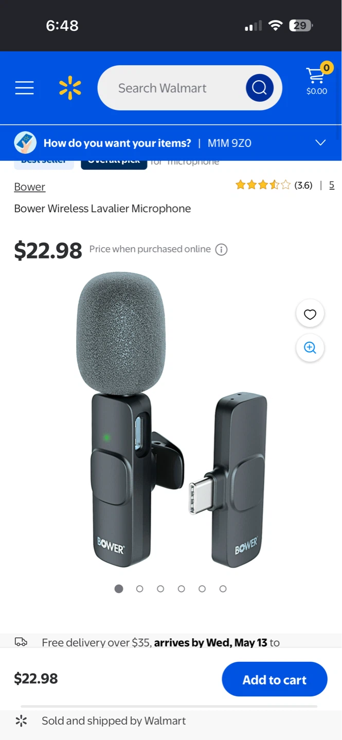 Bower Wireless Lavalier Microphone - photo 2