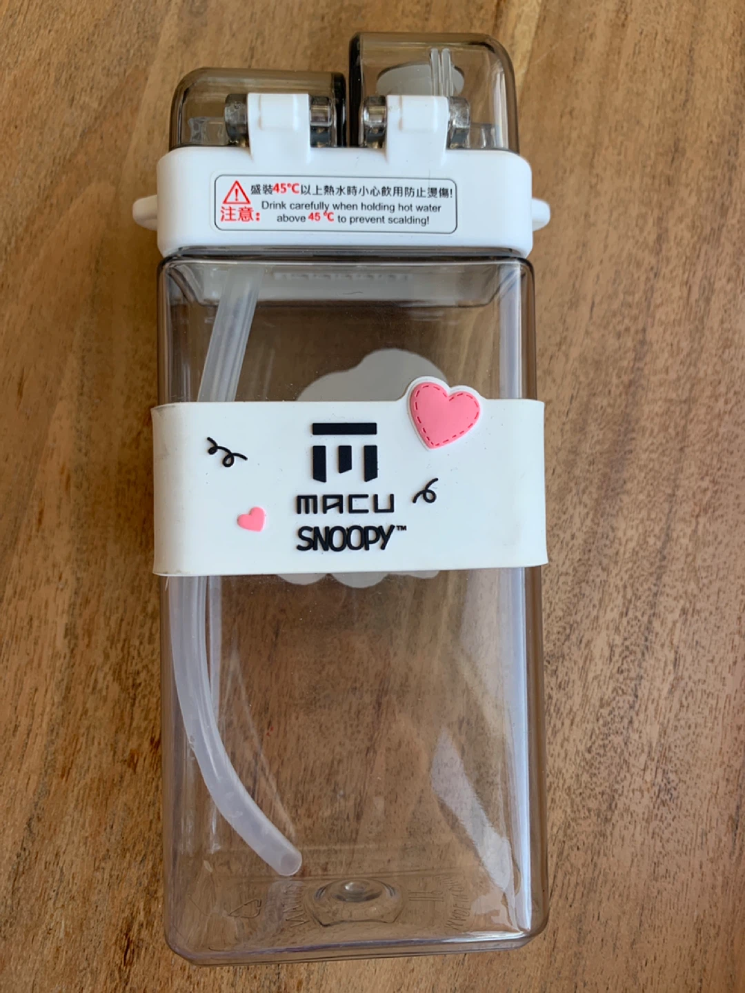 Snoopy Macu Water Bottle with Straw - photo 2