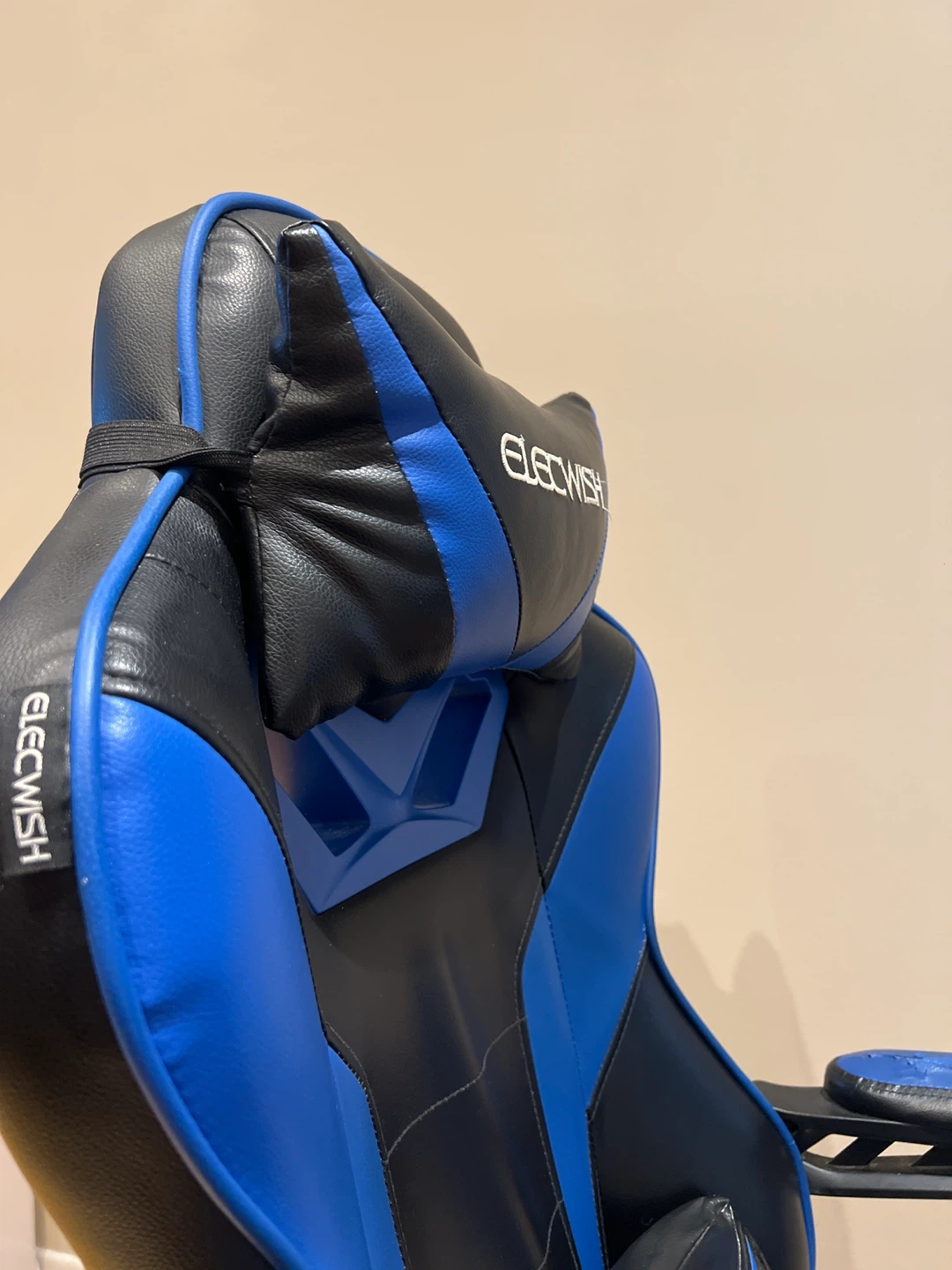 Elecwish Gaming Chair - Black/Blue - photo 4