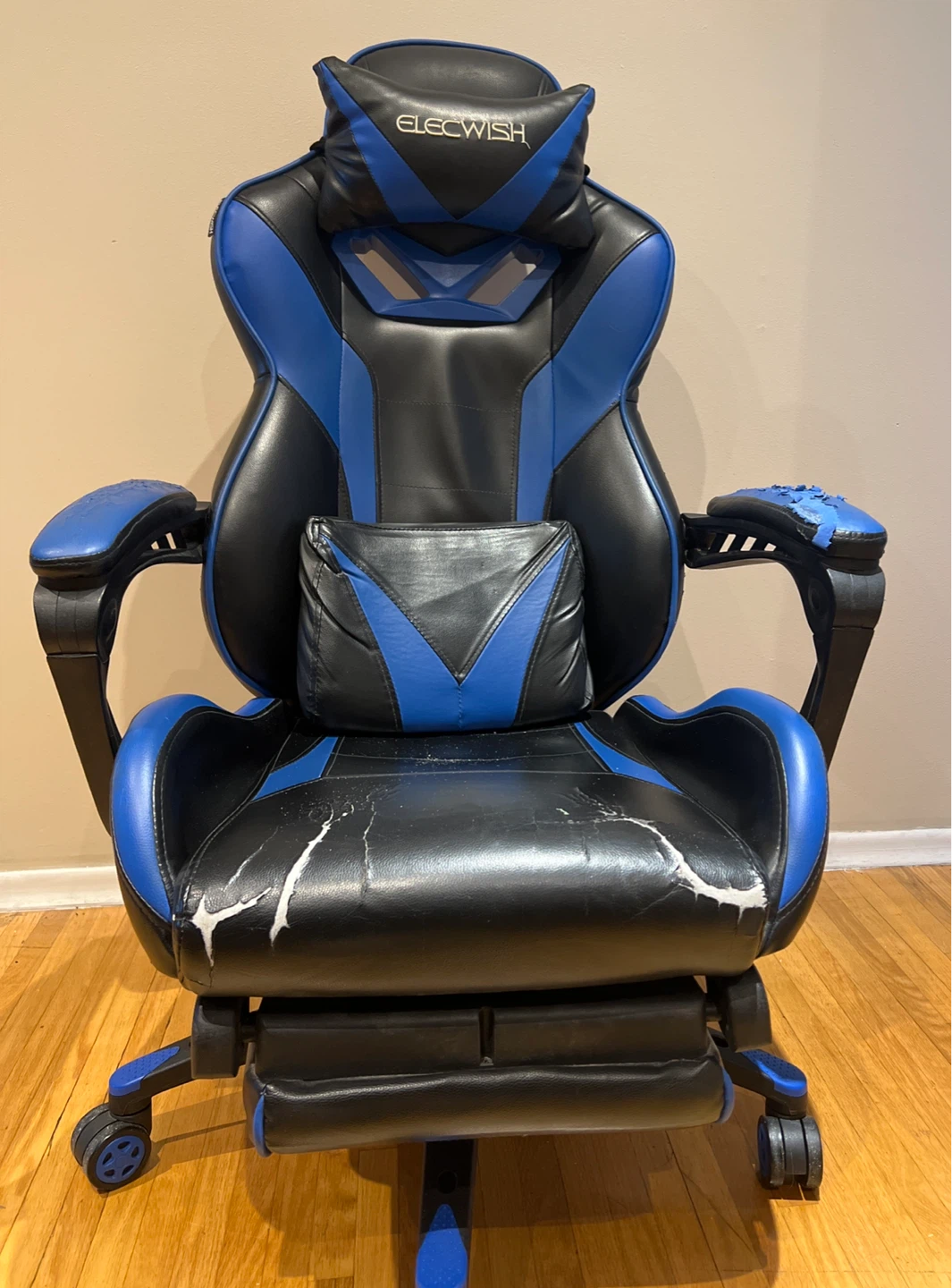 Elecwish Gaming Chair - Black/Blue