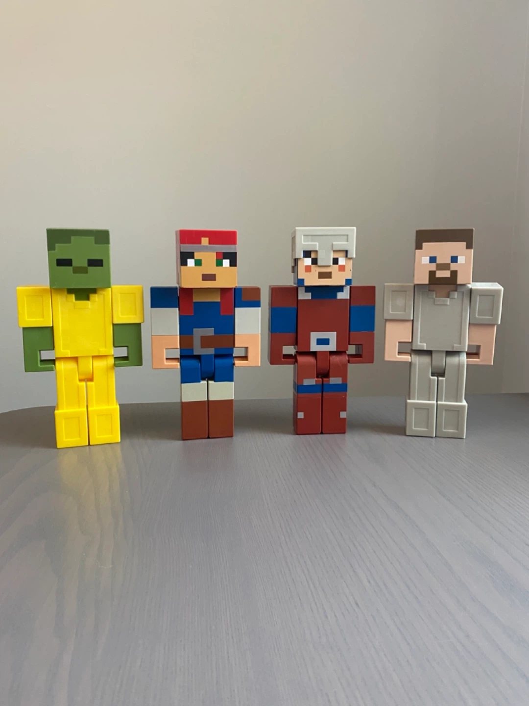 Large Minecraft Action Figures (Set of 4)