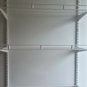White Wire Shelving Unit