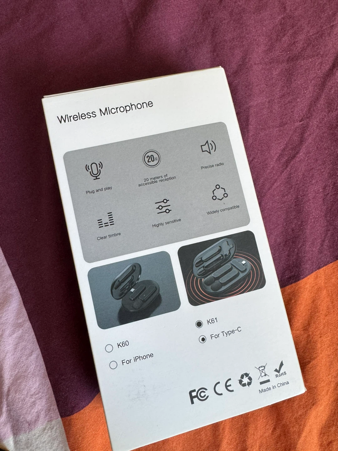 Wireless Microphone for IPhone for video - photo 3