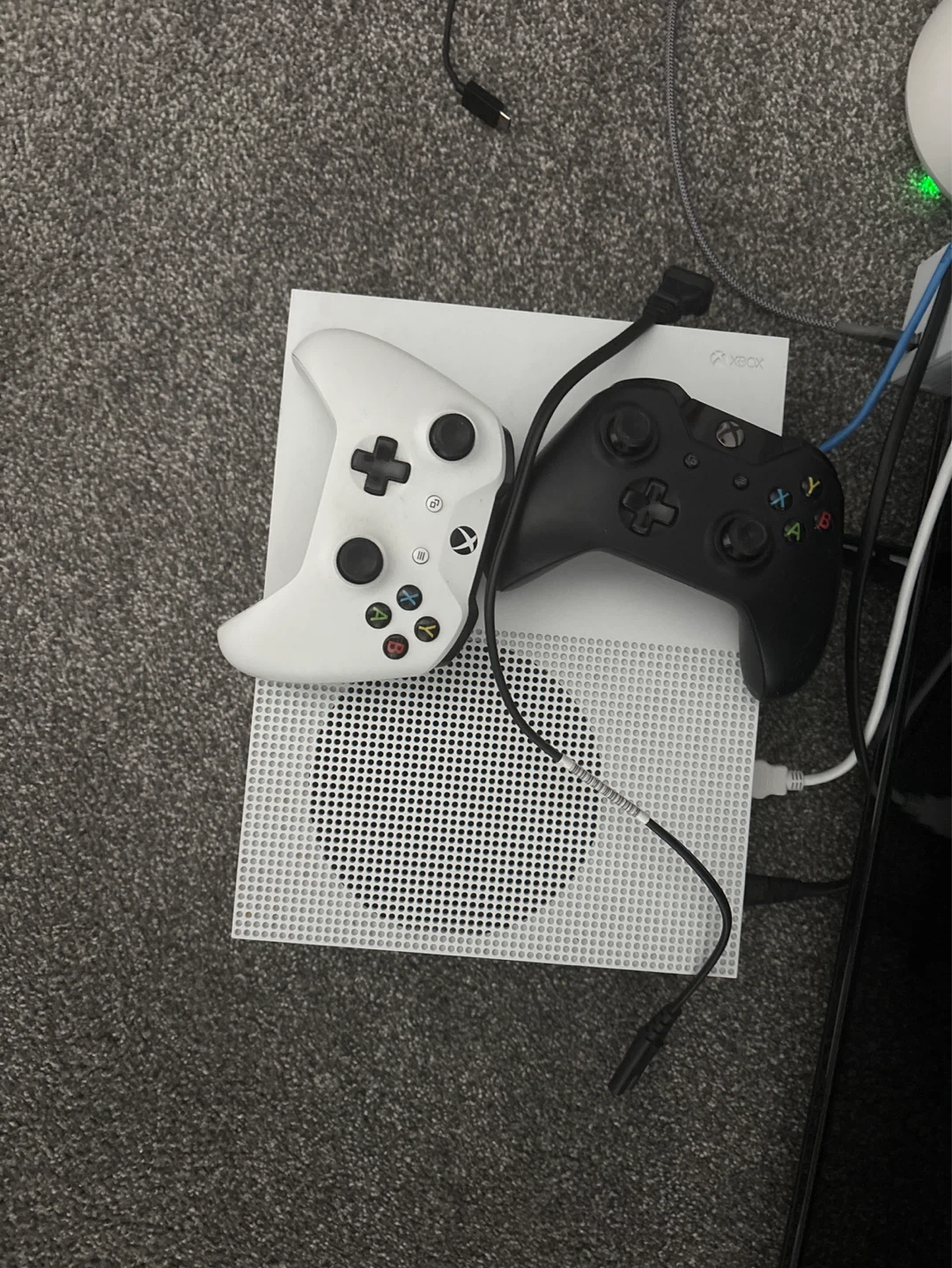 Xbox One S Console with Games and Controllers