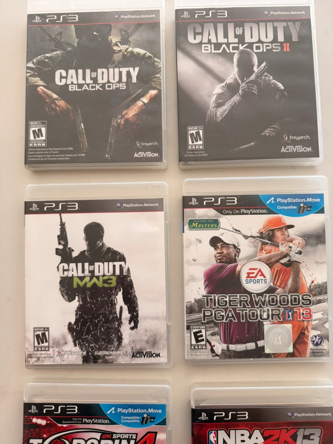 PS3 PERFECT CONDITION + 6 GAMES + CONTROLLER - photo 3