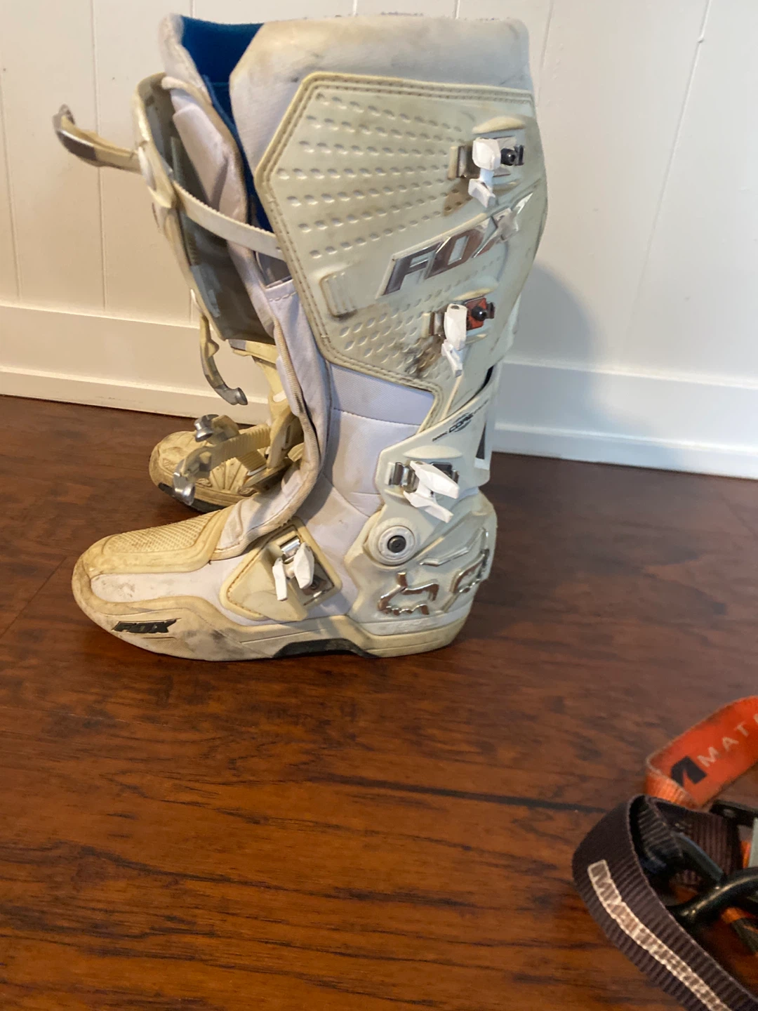 Fox Racing M.O.M. Instinct Boots Size 9 (42.5) White - photo 3