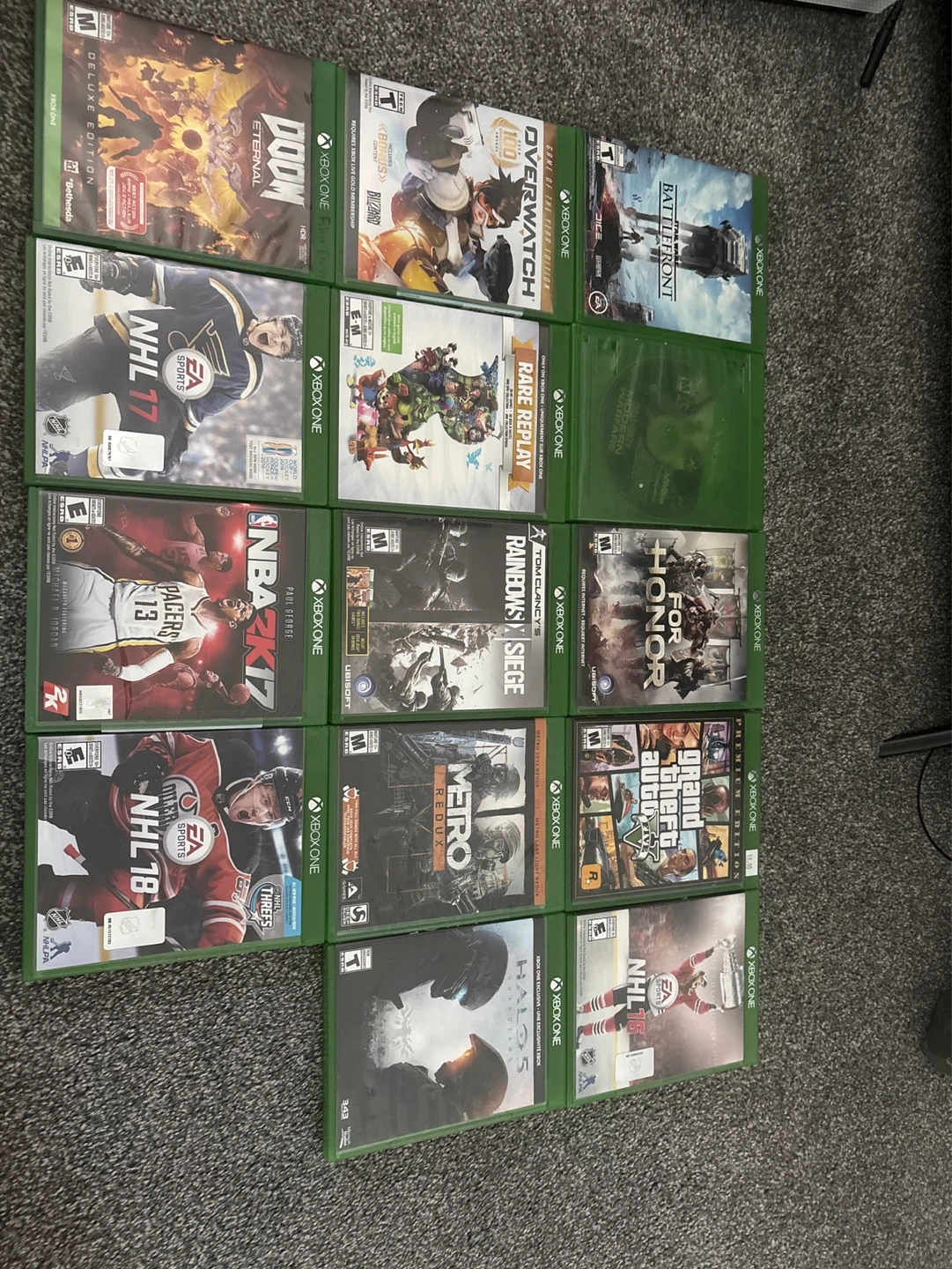 Xbox One S Console with Games and Controllers - photo 3