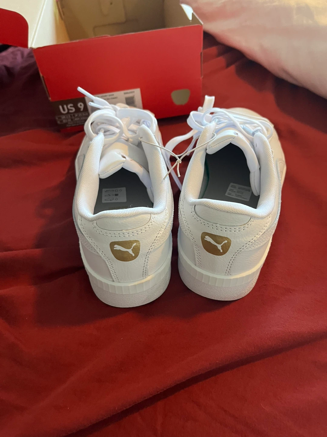 Puma Women's Court Shoes - White, US Size 9 - photo 5
