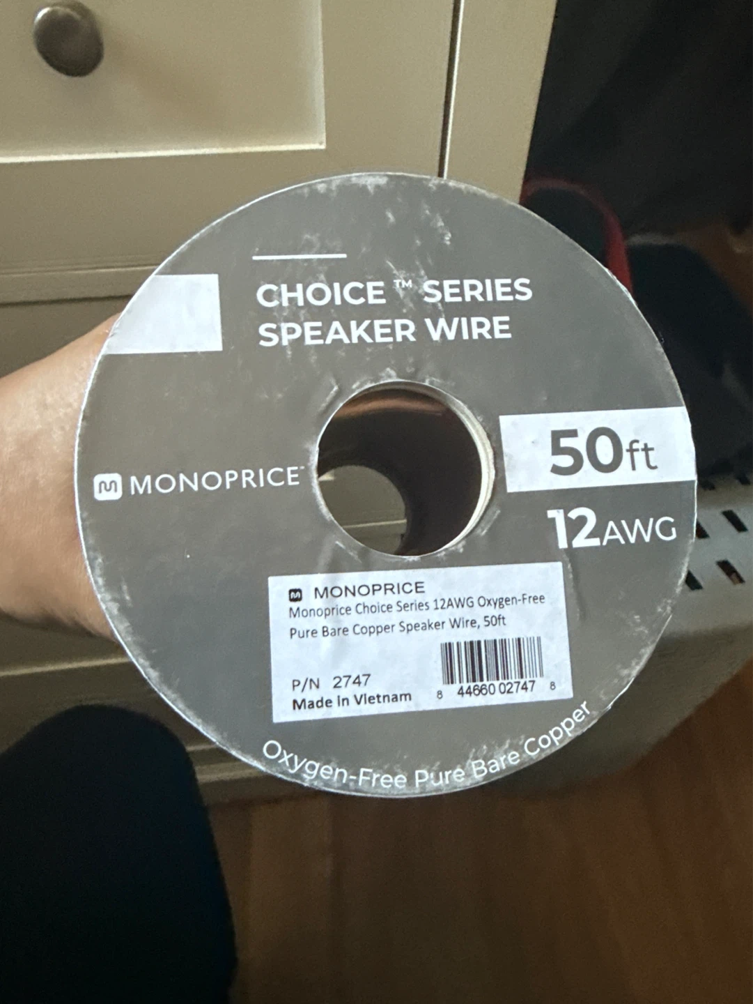 Monoprice Choice Series 12AWG Speaker Wire - 50ft