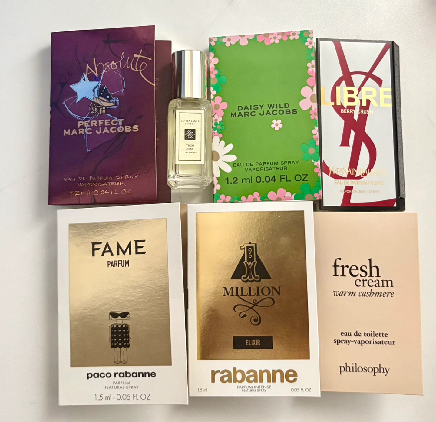 Assorted Perfume Samplers set (new )