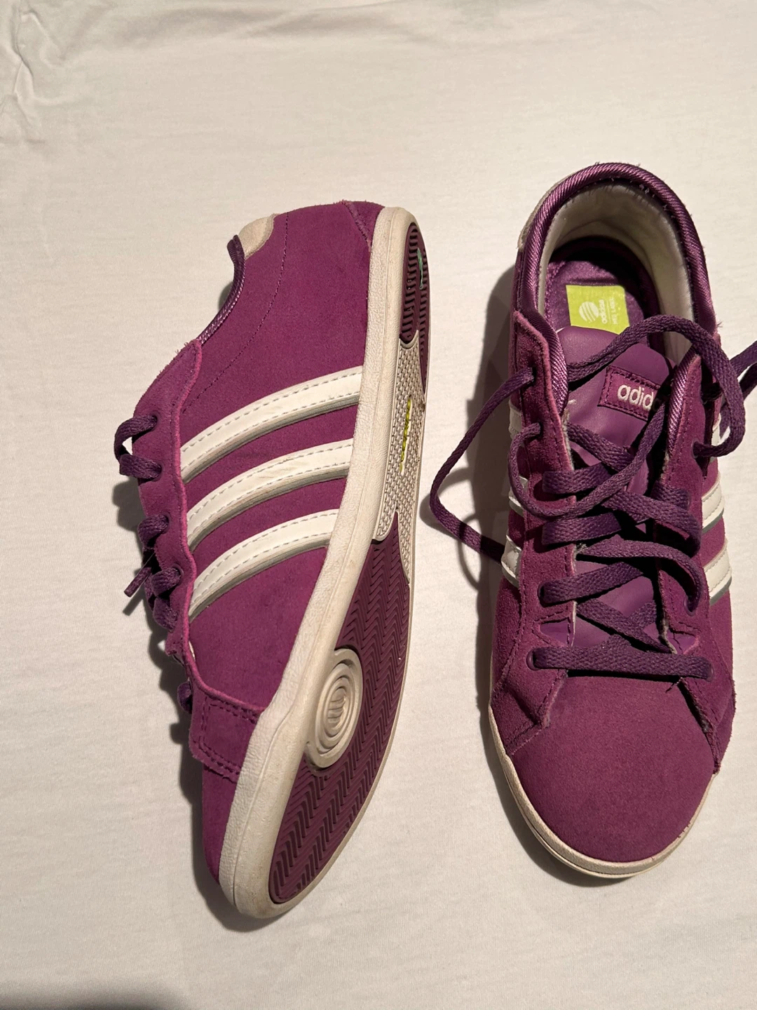 Adidas Purple Suede Sneakers - photo 3