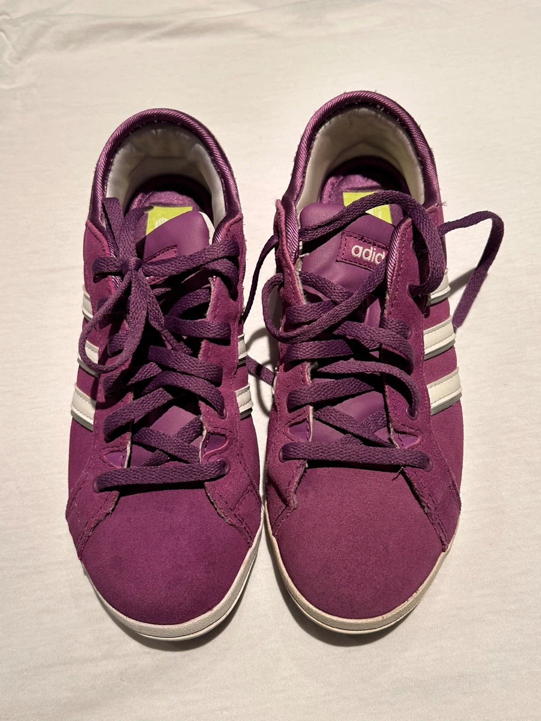 Adidas Purple Suede Sneakers - photo 2