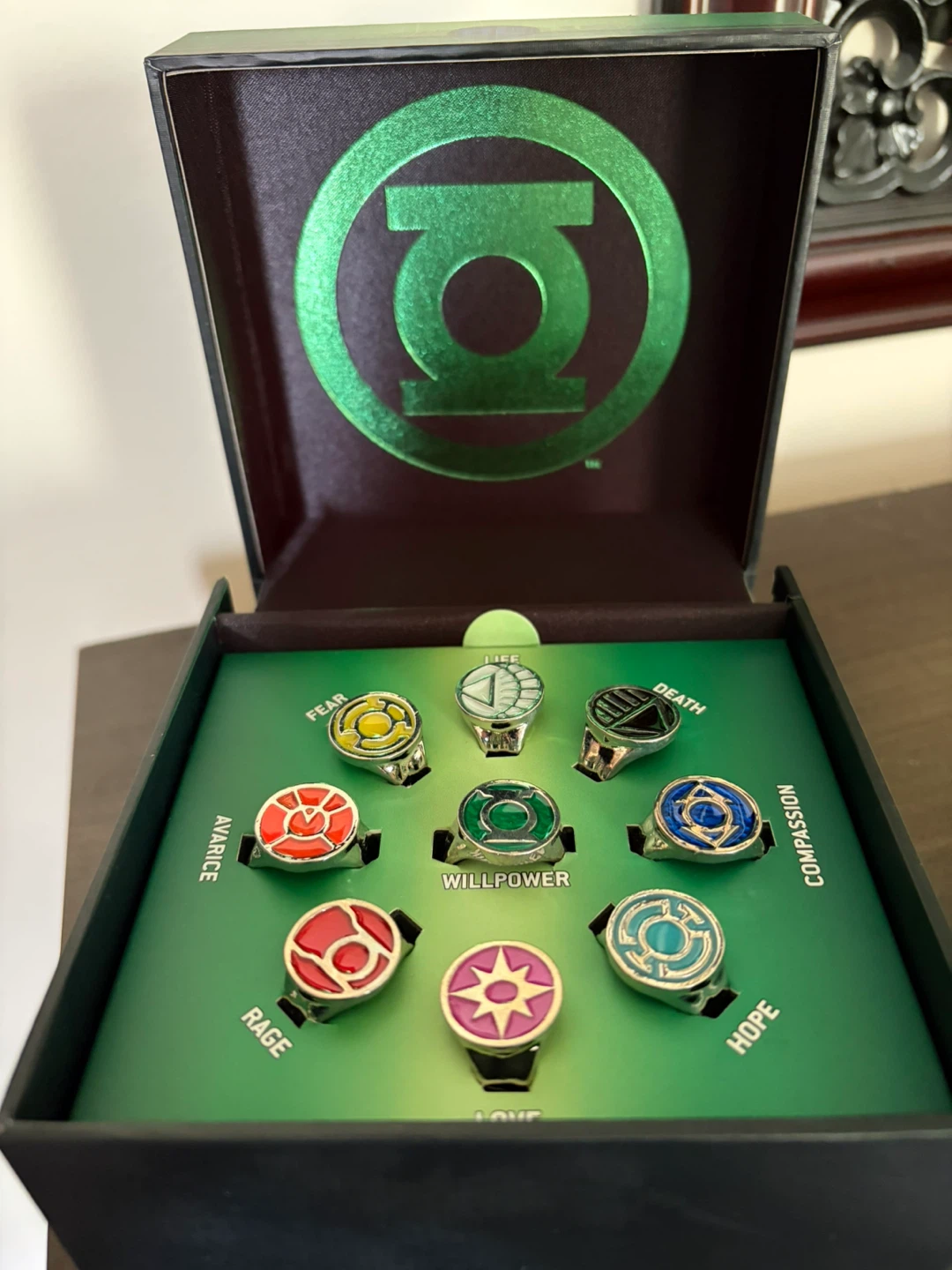 Green Lantern Corps Power Rings Set - photo 2