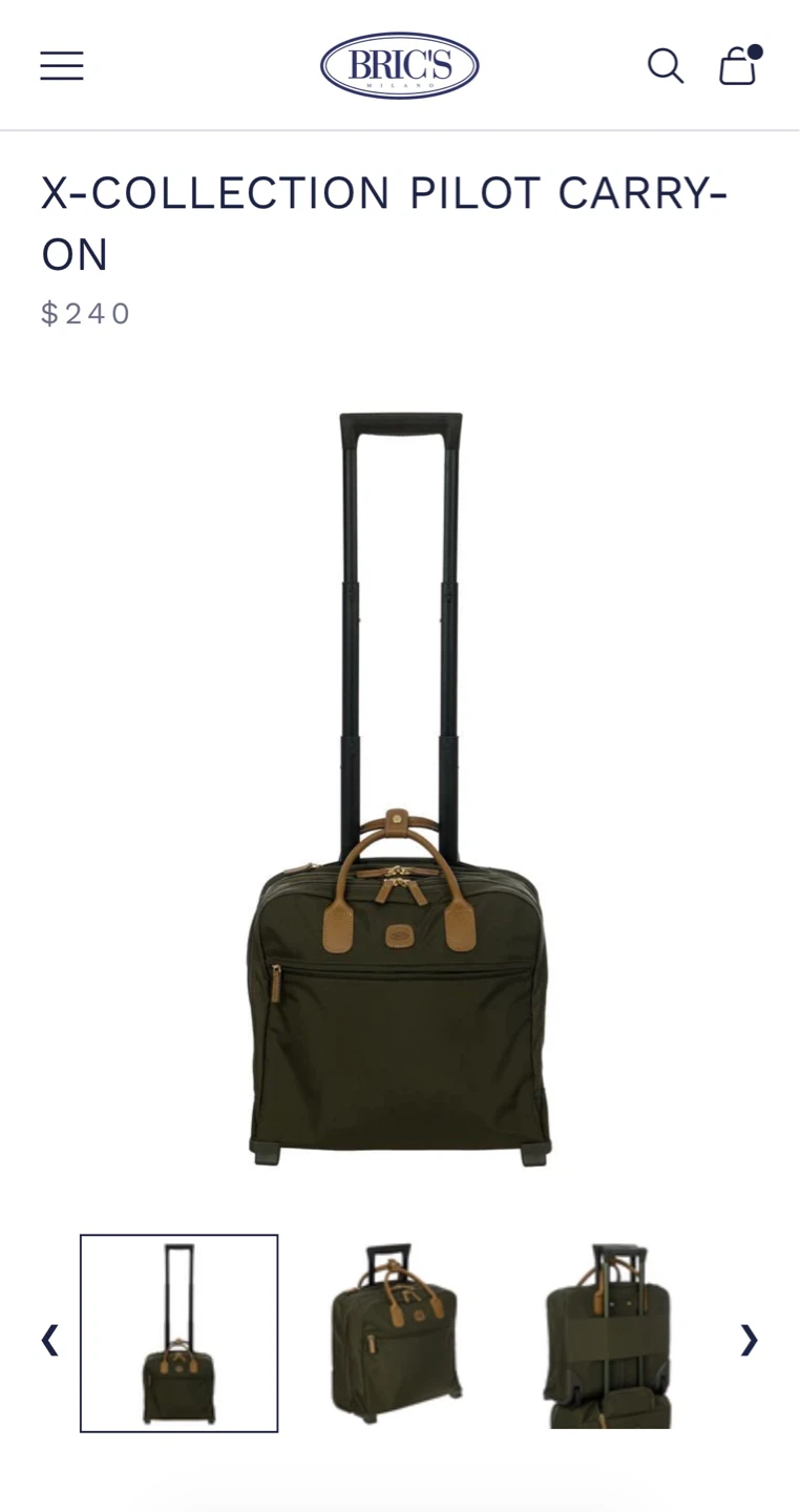 Brics X-Collection Pilot Carry-On Luggage - photo 4
