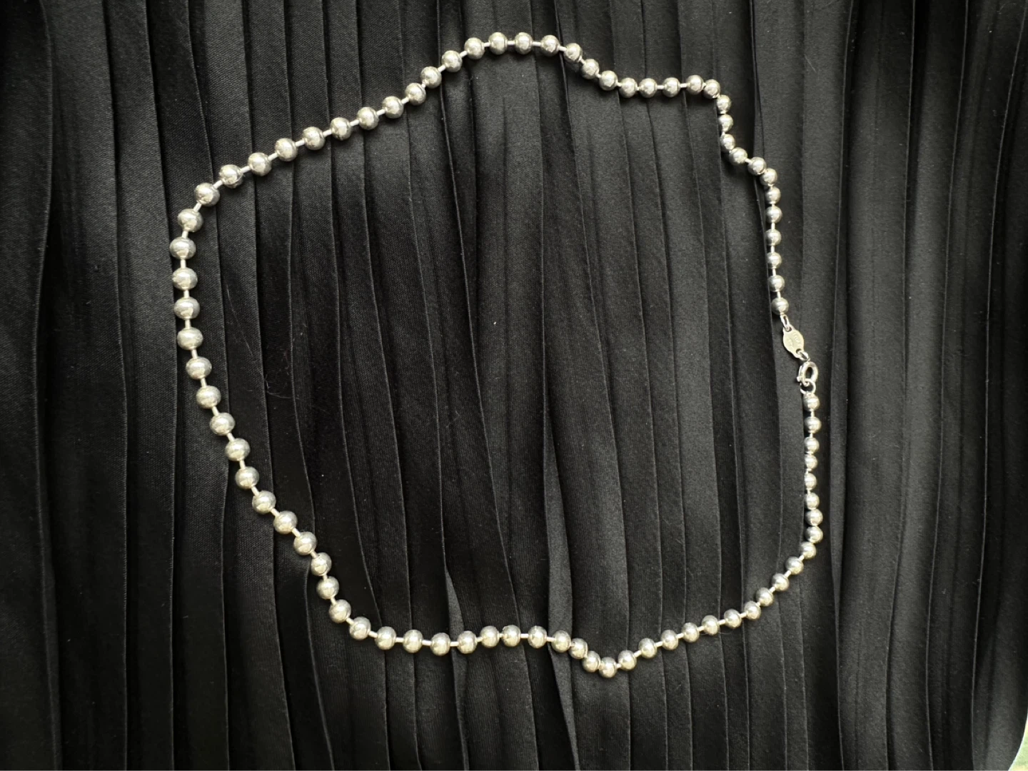 Sterling Silver 925 Ball Chain Necklace