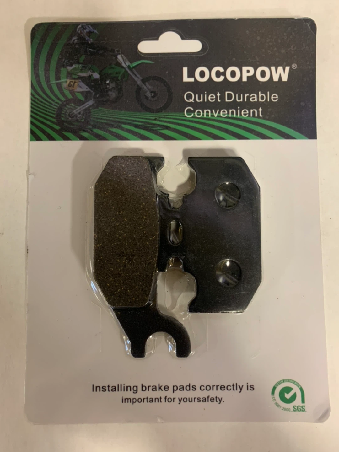 LOCOPOW Motorcycle Brake Pads