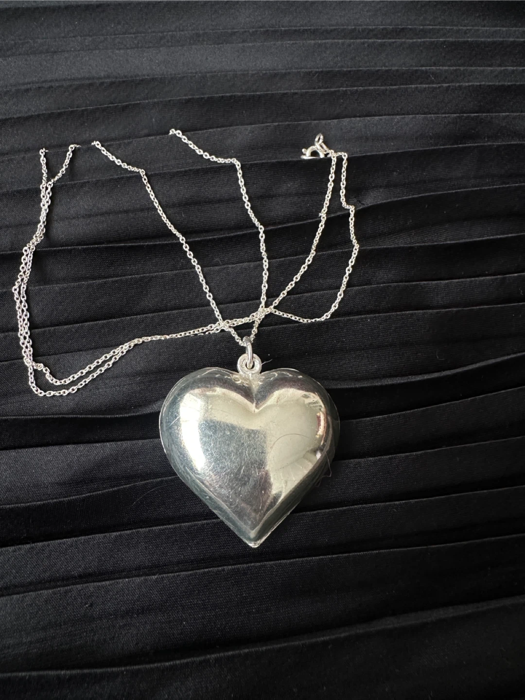 925 Silver Heart Pendant Necklace - photo 2