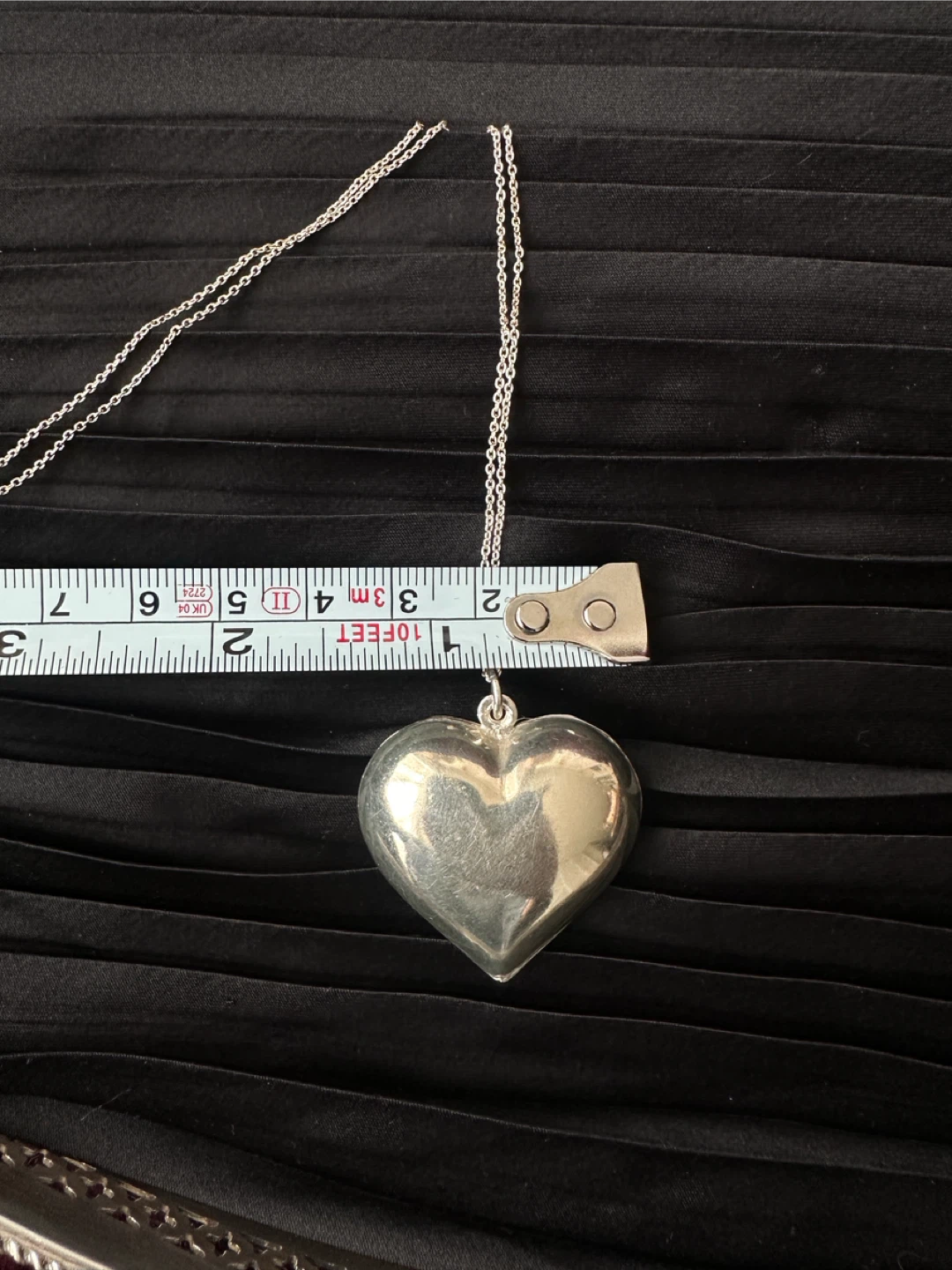 925 Silver Heart Pendant Necklace - photo 4
