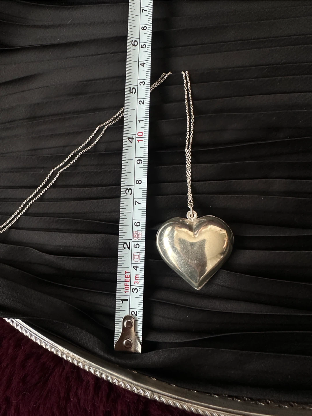 925 Silver Heart Pendant Necklace - photo 5