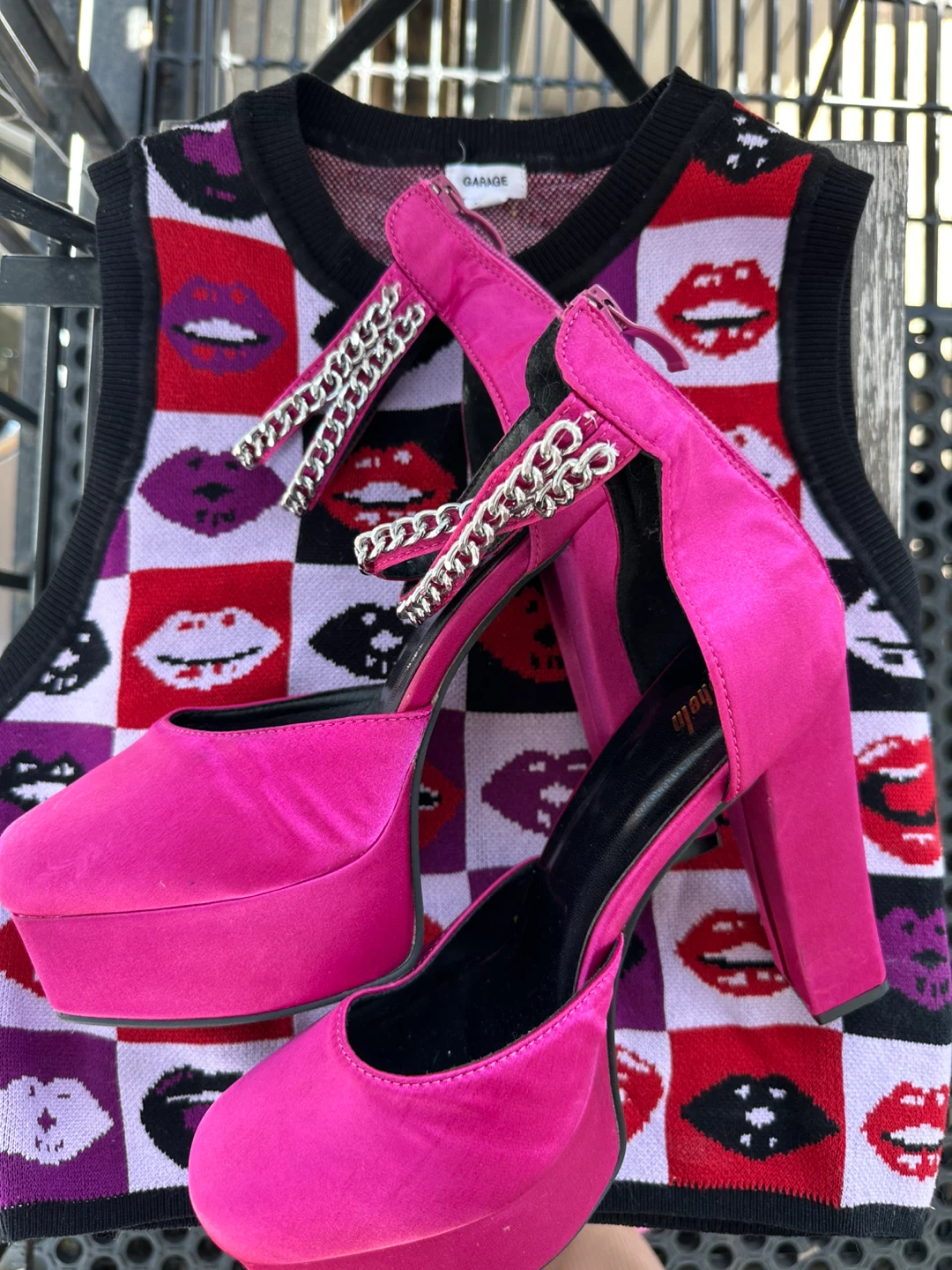 Garage top + heels
