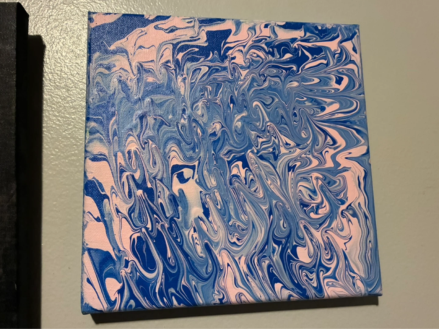 Abstract Swirl Canvas Art