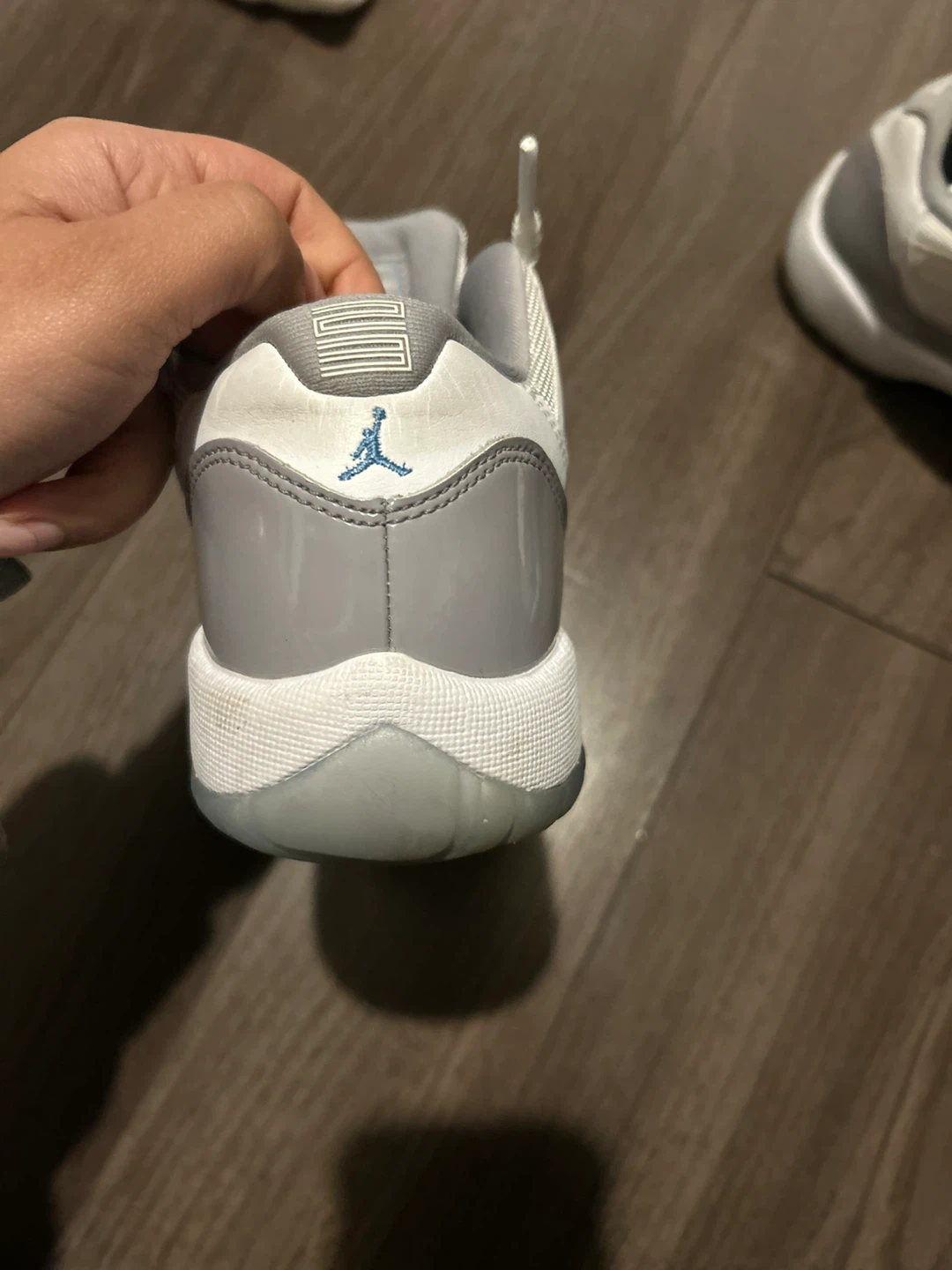 Air Jordan 11 Retro Low "Cement grey” 4.5 kids - photo 4