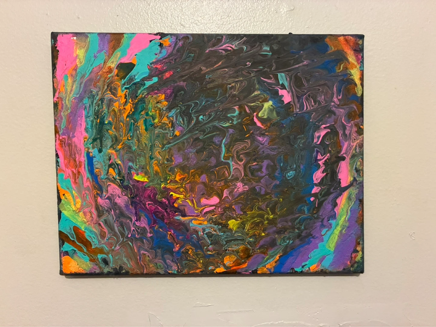 Abstract Fluid Art Painting