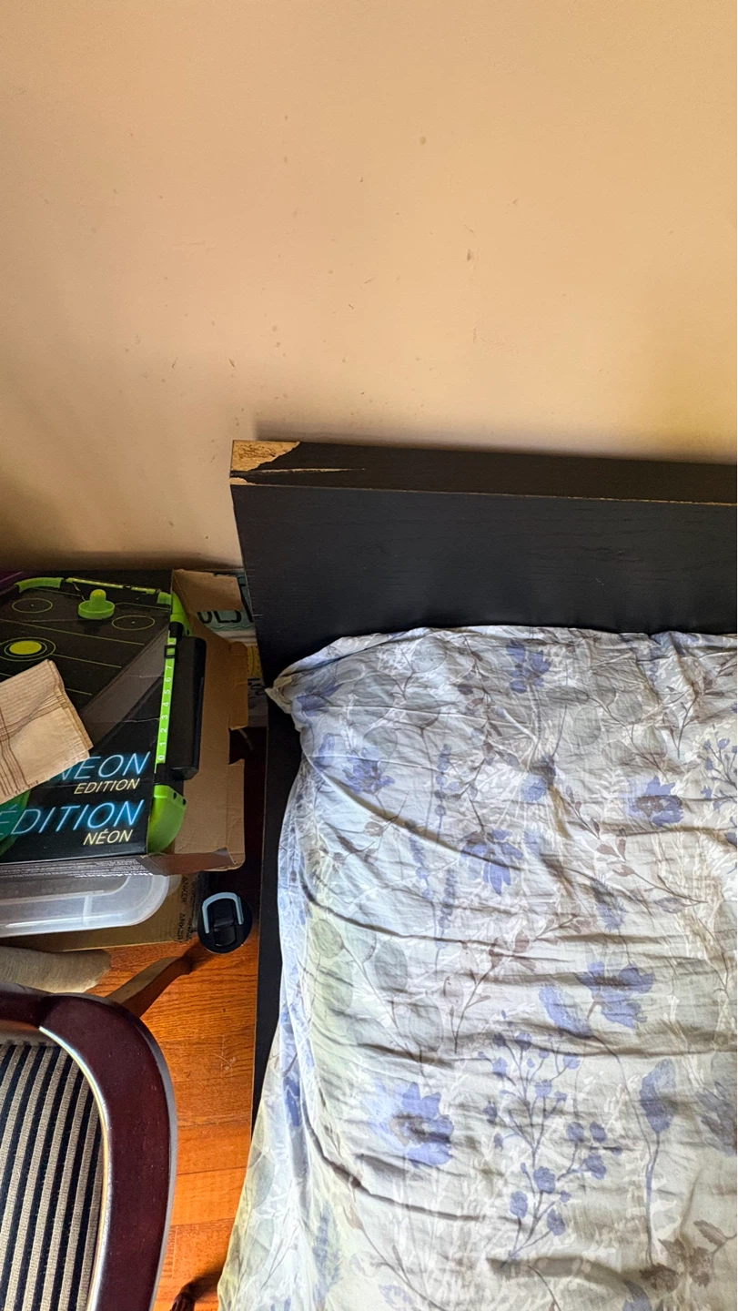 Black Platform Bed Frame - photo 2